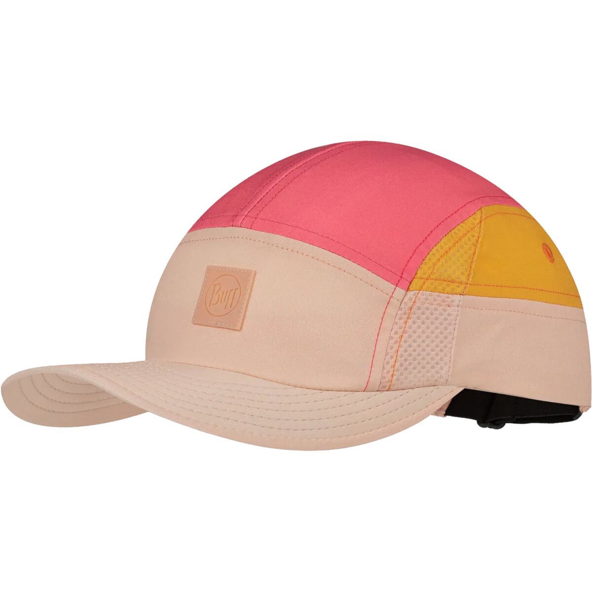 Image of Buff 5 Panel Go Cap Domus Apricot, L/XL