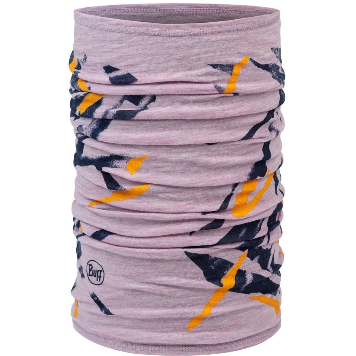 Image of Buff Merino Lightweight Print Buff Virta Grape Ice, One Size