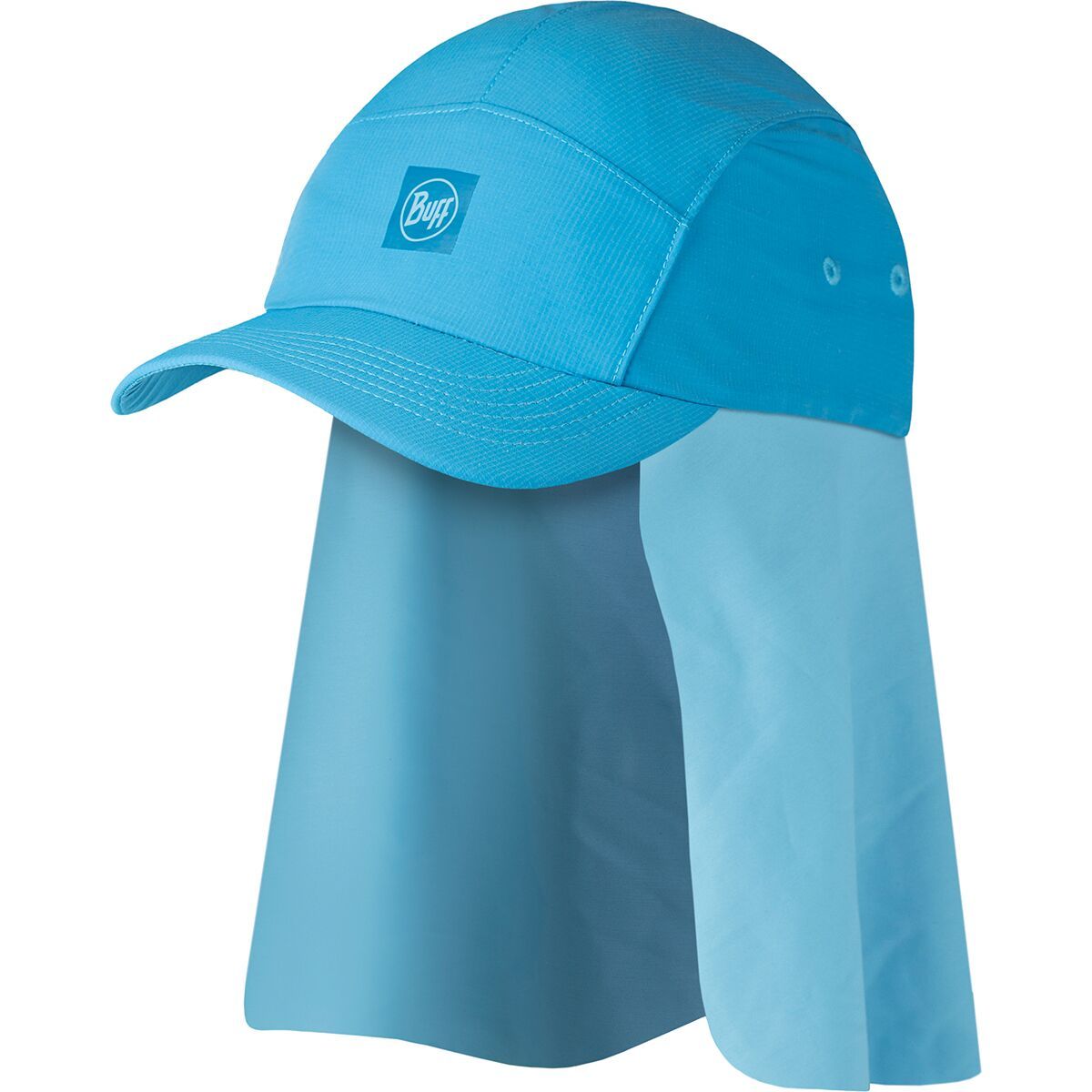 Image of Buff Desert Cap - Kids' Solid Azure, One Size