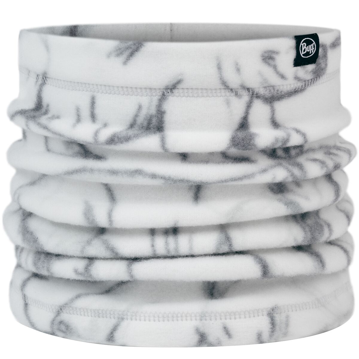 Image of Buff Polar Prints Neckwarmer - Kids' Bargy White, One Size