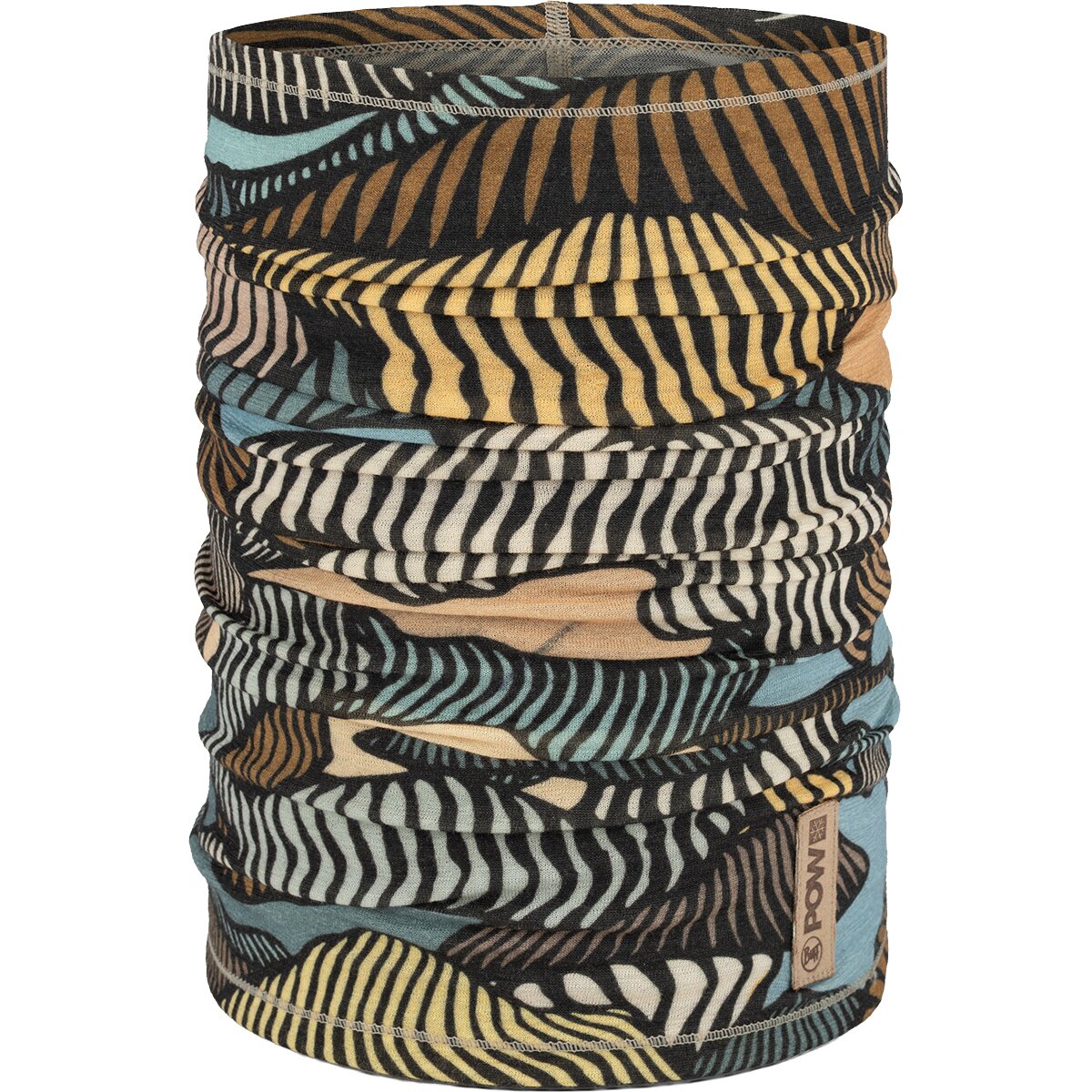 Image of Buff Merino Lightweight Prints Buff Arlof Pow Multi, One Size