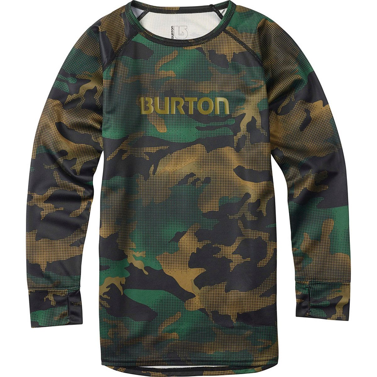 Burton 1st Layer Set - Boys' Hickory Pop Camo, XS