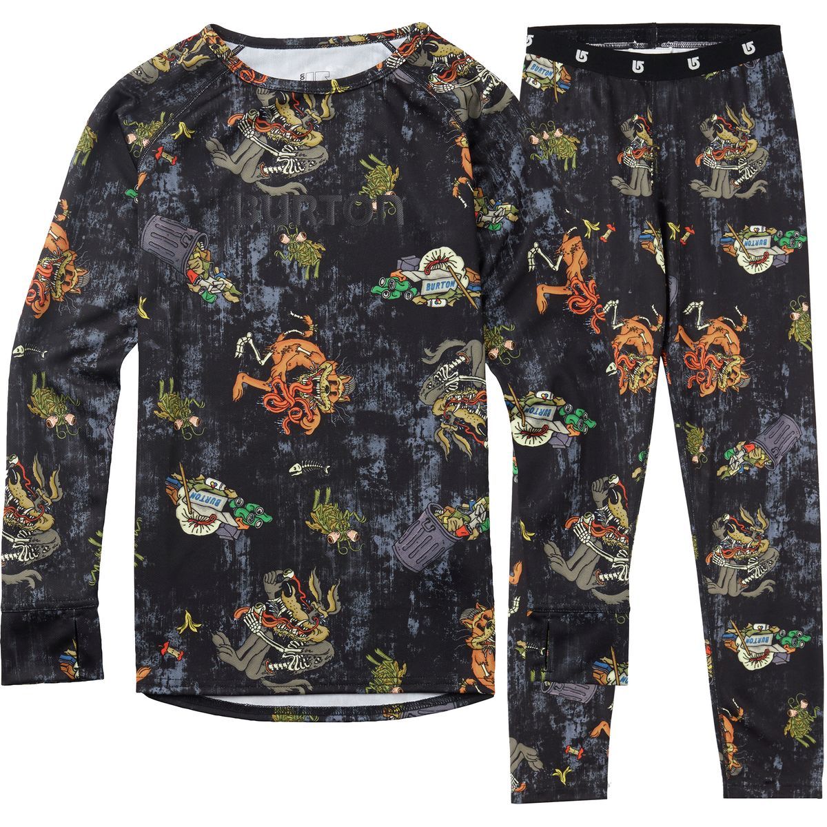 Burton 1st Layer Set - Boys' Trash Norris, XS