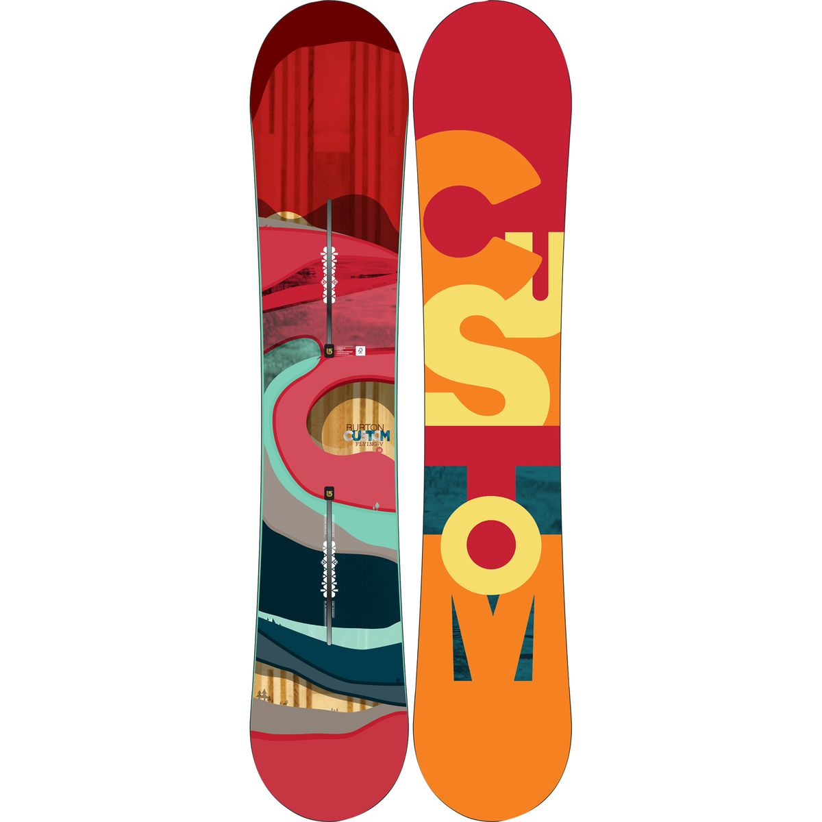 Fantasierijk Vertrouwelijk Afgeschaft Burton Custom Flying V Snowboard - Snowboard
