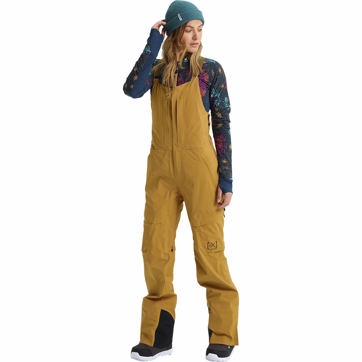 Burton AK GORE-TEX 3L Kimmy Bib Pant - Women's Wood Thrush, L/Reg