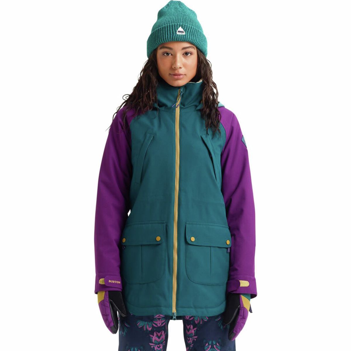 Burton Prowess Jacket - Women's Deep Teal/Charisma/Evilo, L