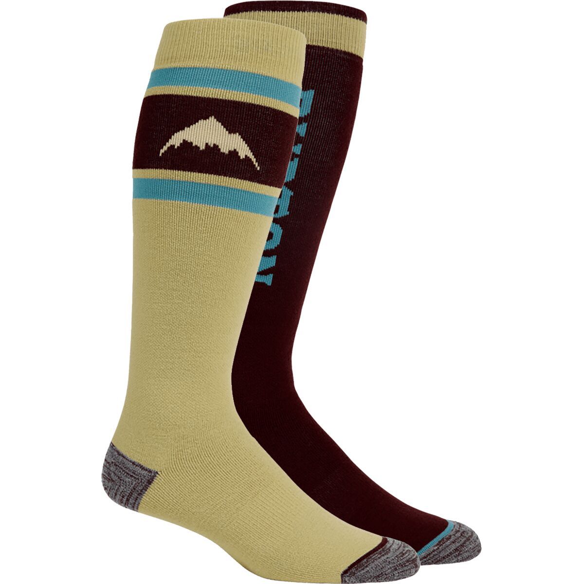 Burton Weekend Sock - 2-Pack - Men's Mushroom, L