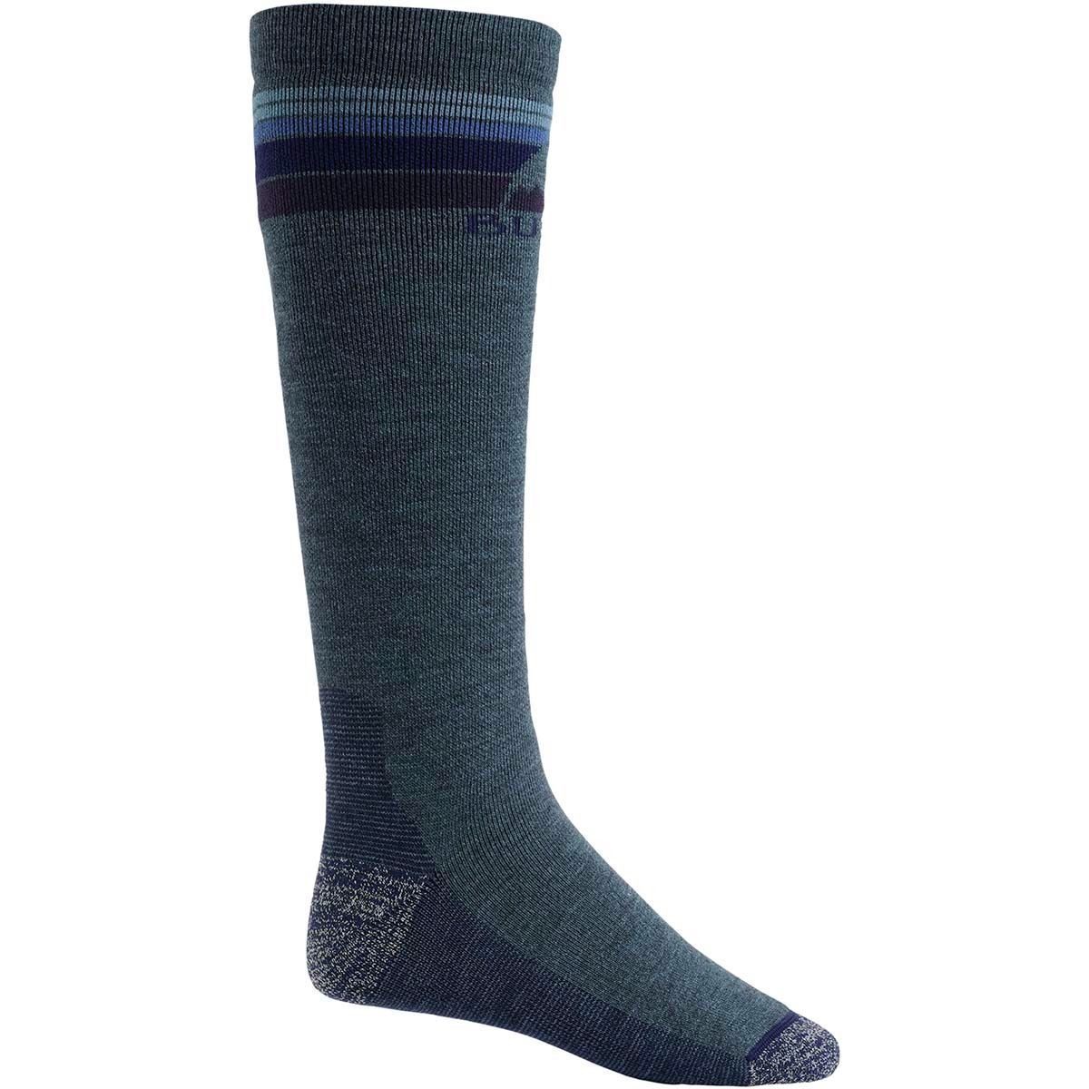 Burton Emblem Sock Indigo Heather, L