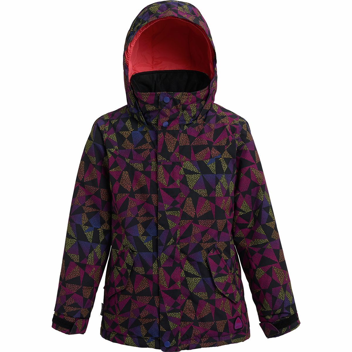Burton Elodie Jacket - Girls' True Black Morse Geo, L