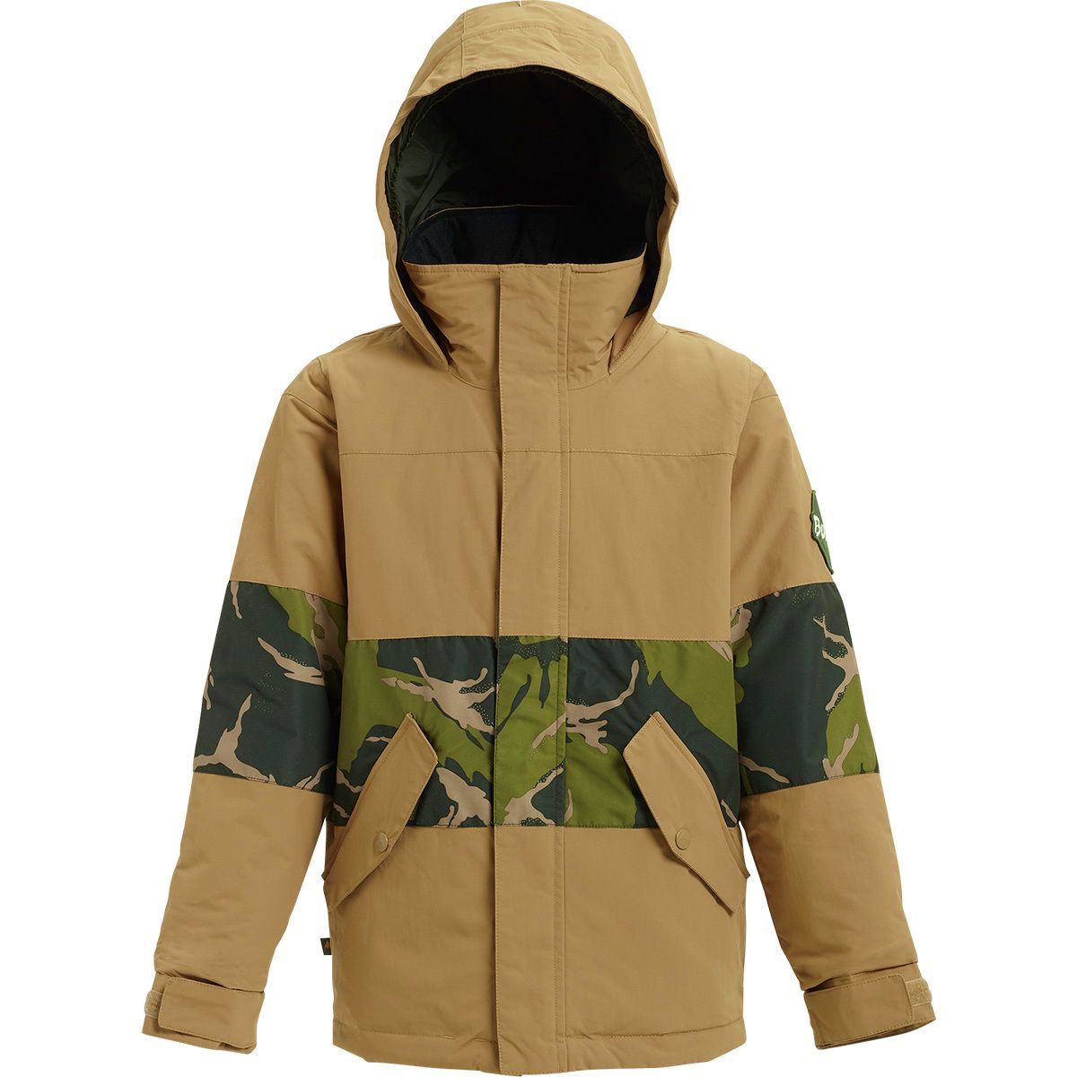 Burton Symbol Insulated Jacket - Boys' Kelp/Mtn Camo, L