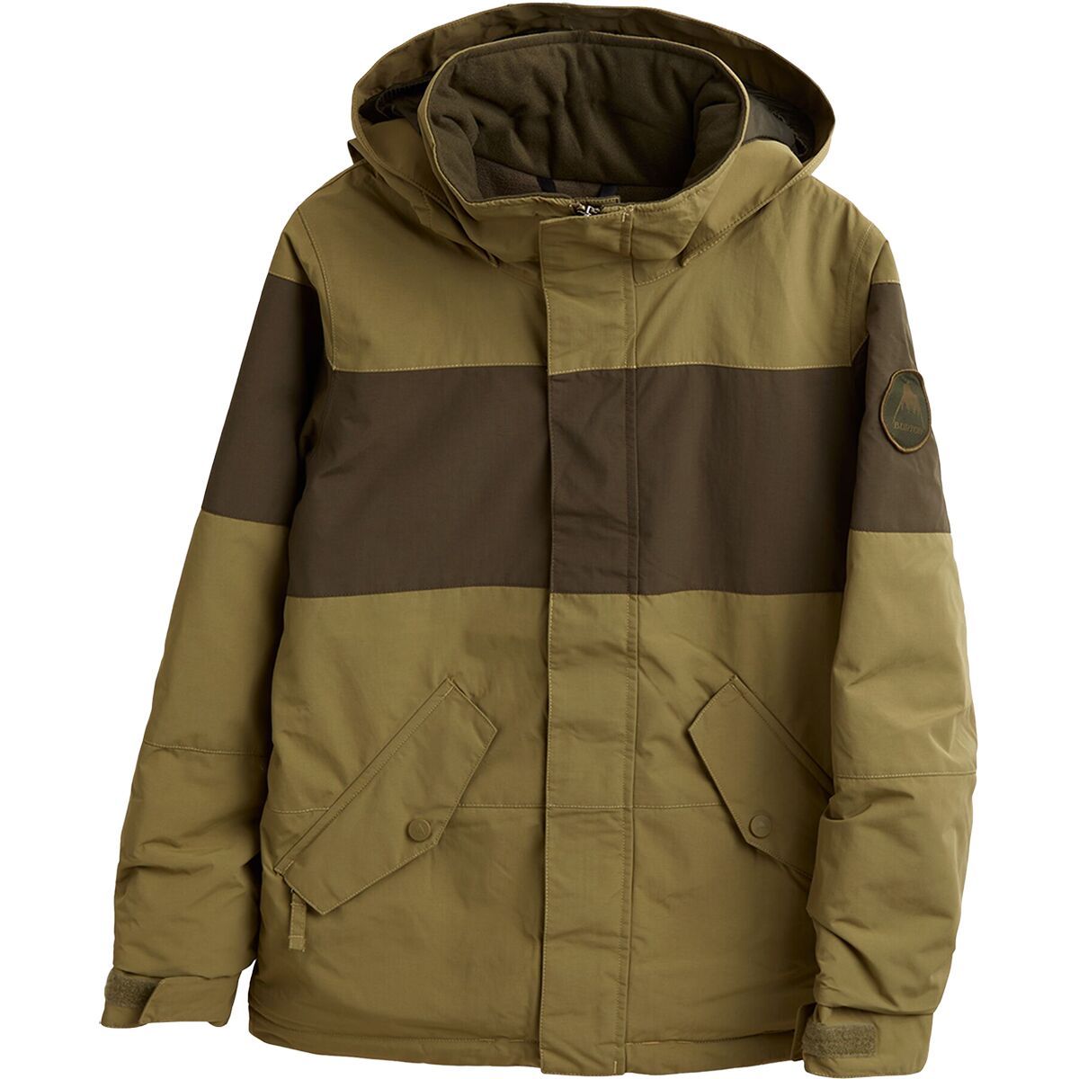 Burton Symbol Insulated Jacket - Boys' Martini Olive/Forest Night, XL