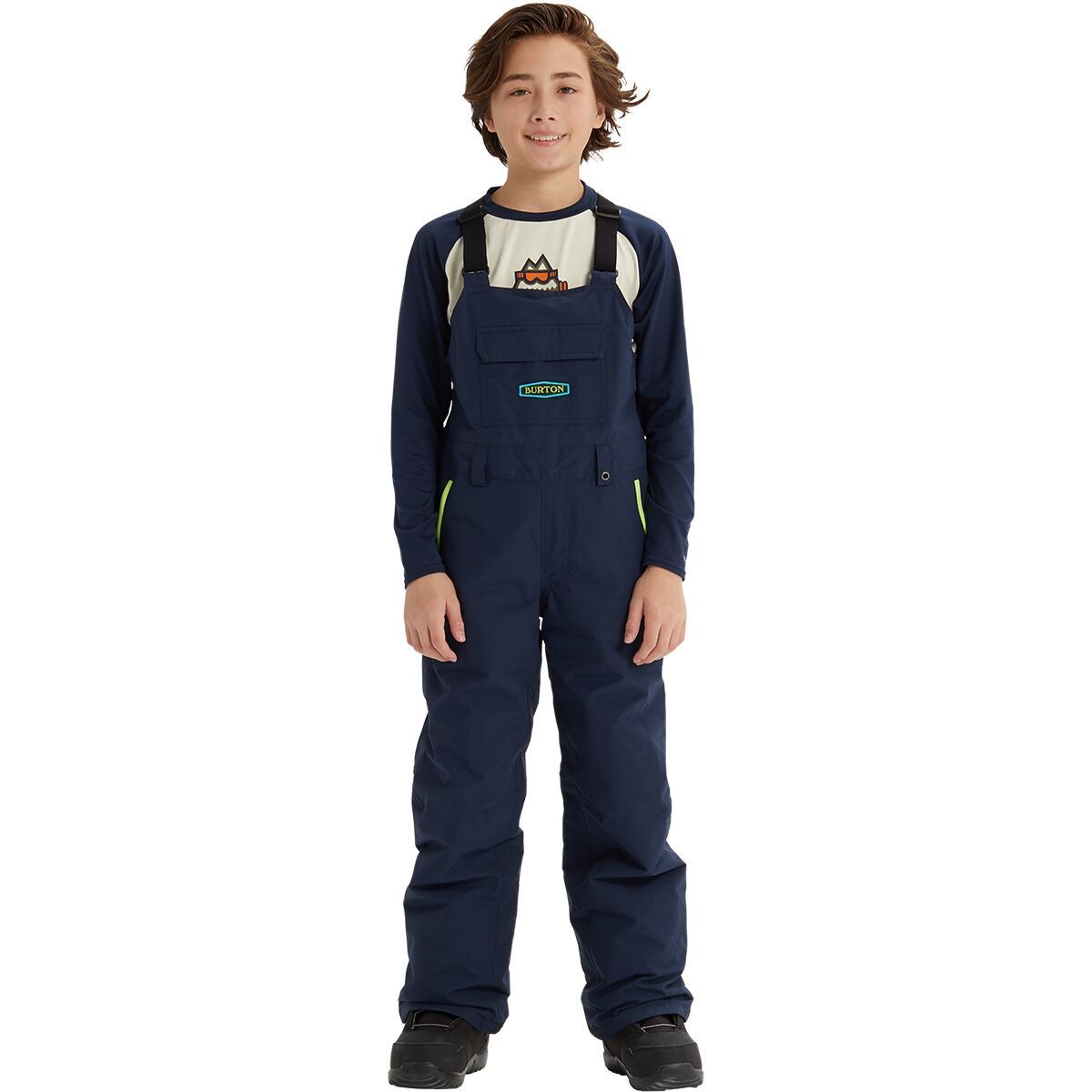 Burton Skylar Bib Pant - Boys' Dress Blue2, L