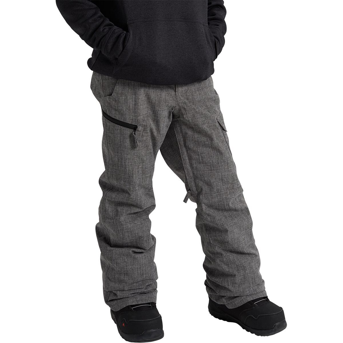Burton Exile Cargo Insulated Pant - Boys' Bog Heather, S