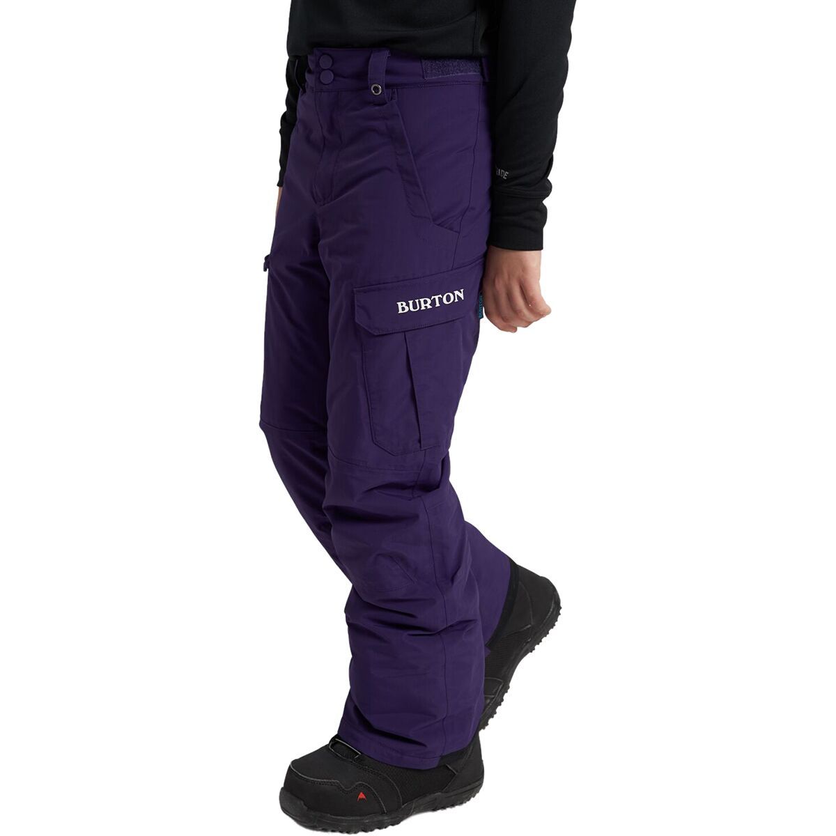 Burton Exile Cargo Insulated Pant - Boys' Parachute Purple, S