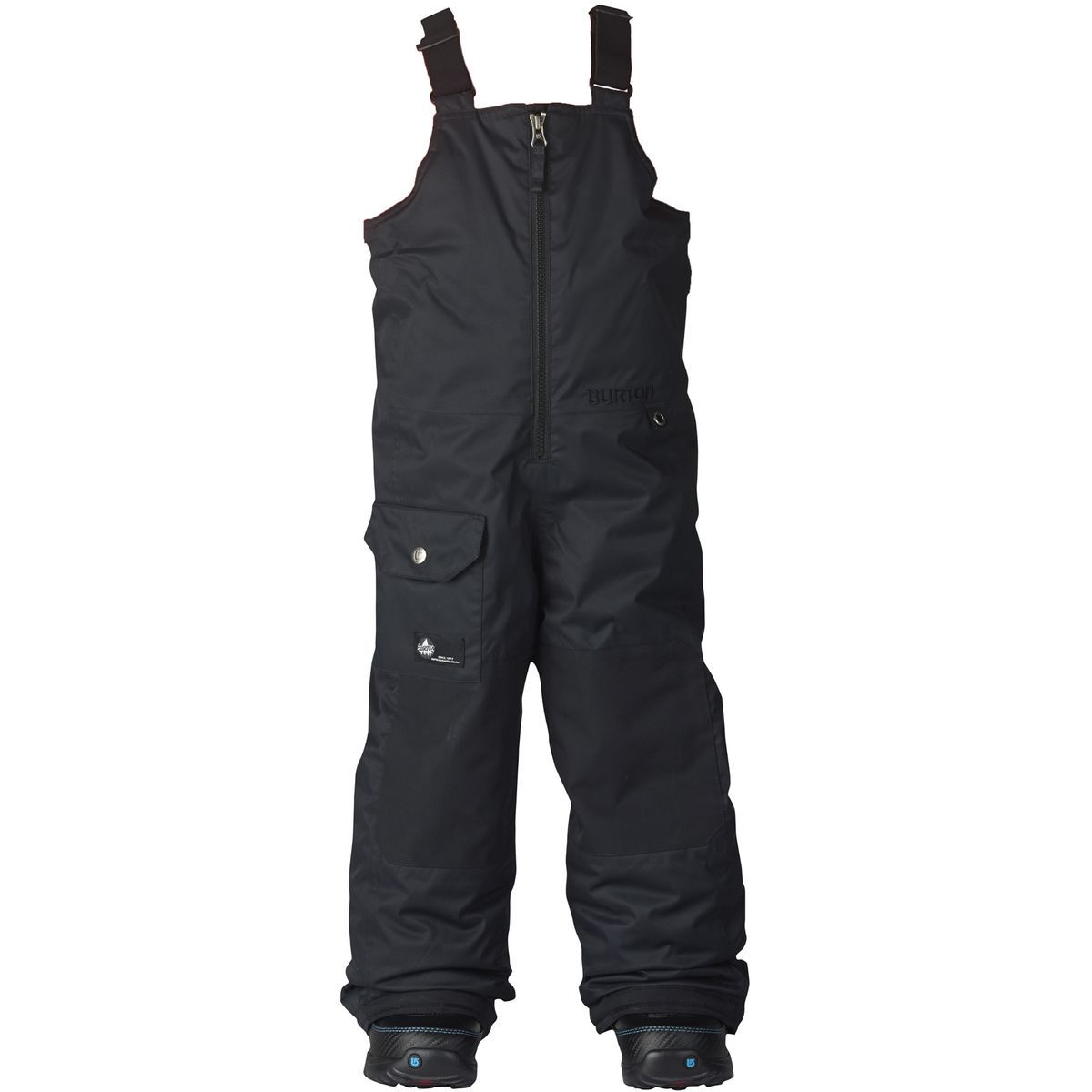 Burton Maven Insulated Bib Pant - Toddler Boys' True Black, 5