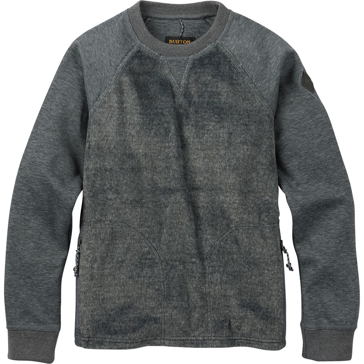 Burton Women's Caratunk Crewneck Sweatshirt – Brushed Fleece Pullover For Everyday Warmth