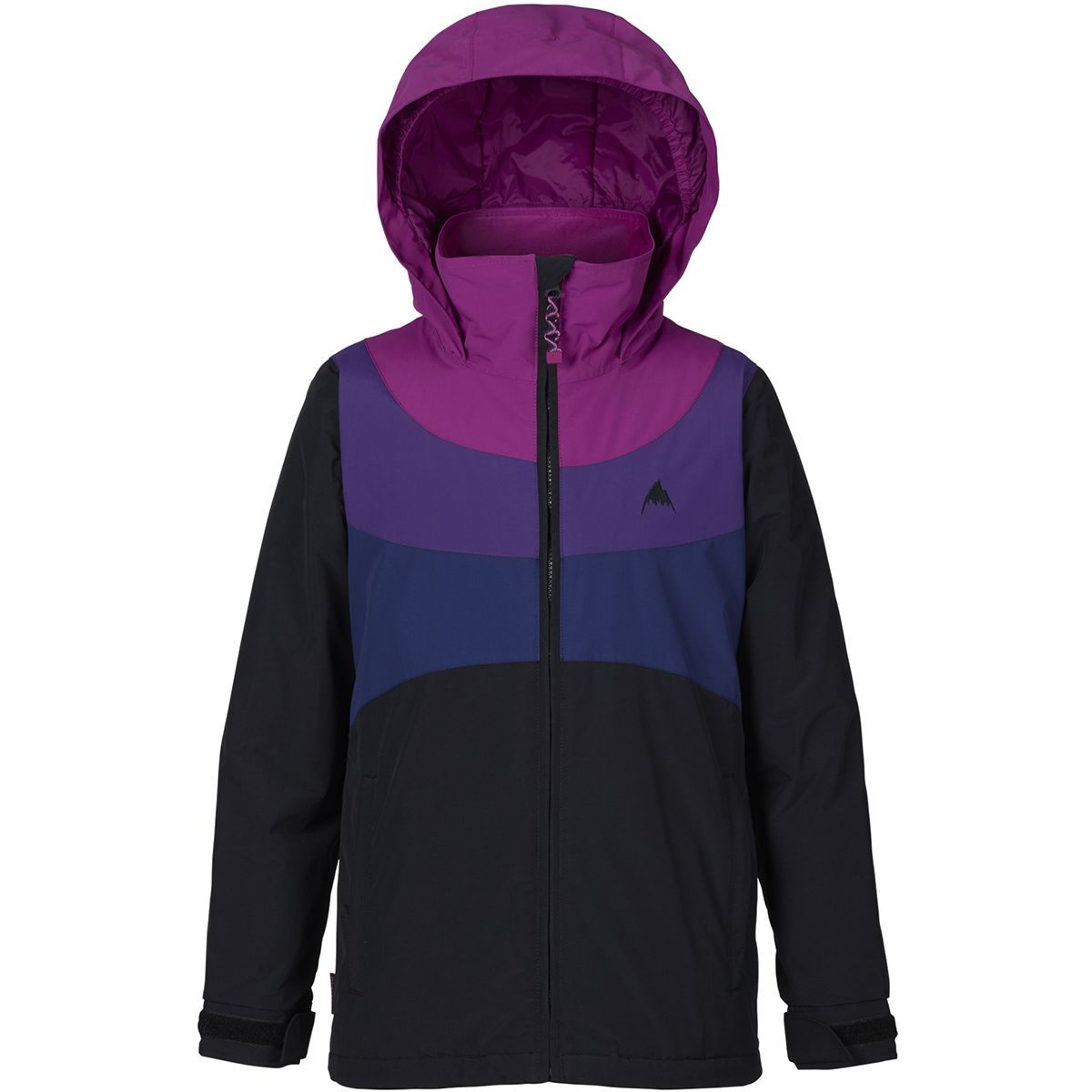 Burton Hart Jacket - Girls' True Black/Grapeseed/Petunia, XS