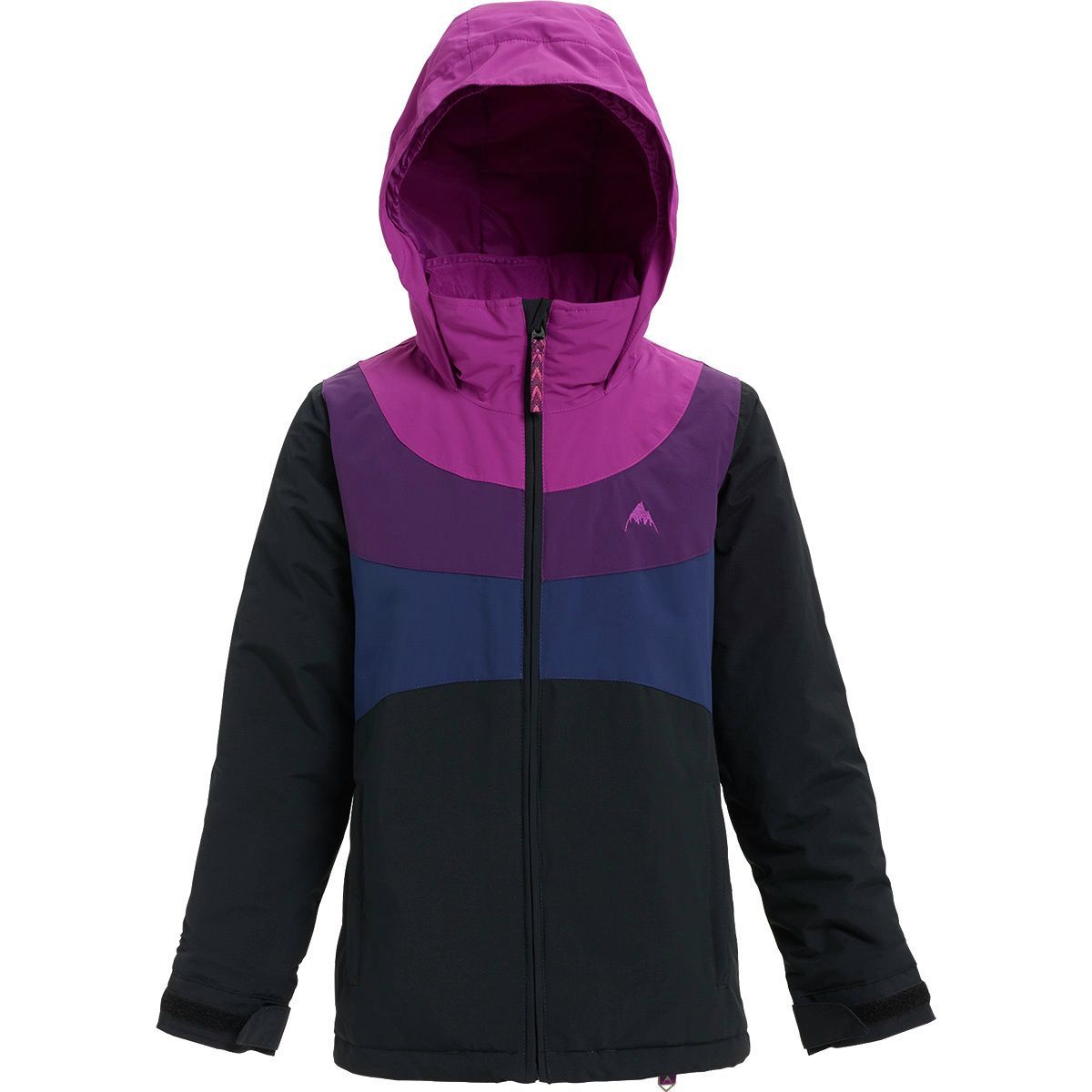 Burton Hart Jacket - Girls' True Black/Grapeseed/Concord/Spellbound, XL