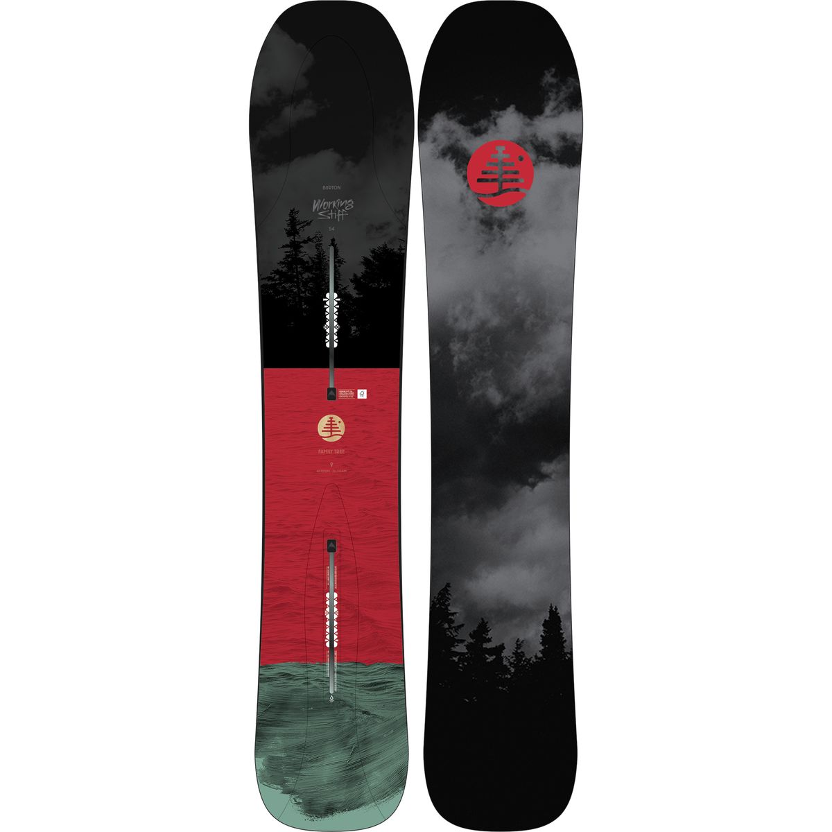 Burton Family Tree Working Stiff Snowboard - Snowboard