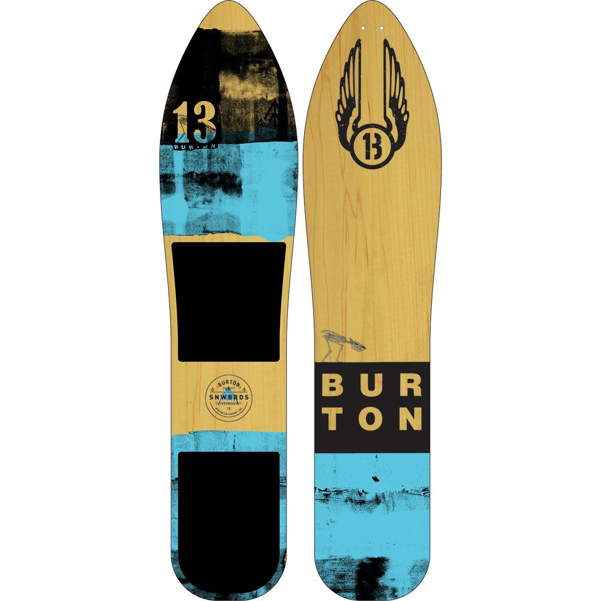 Burton The Throwback Snow Skate - Snowboard