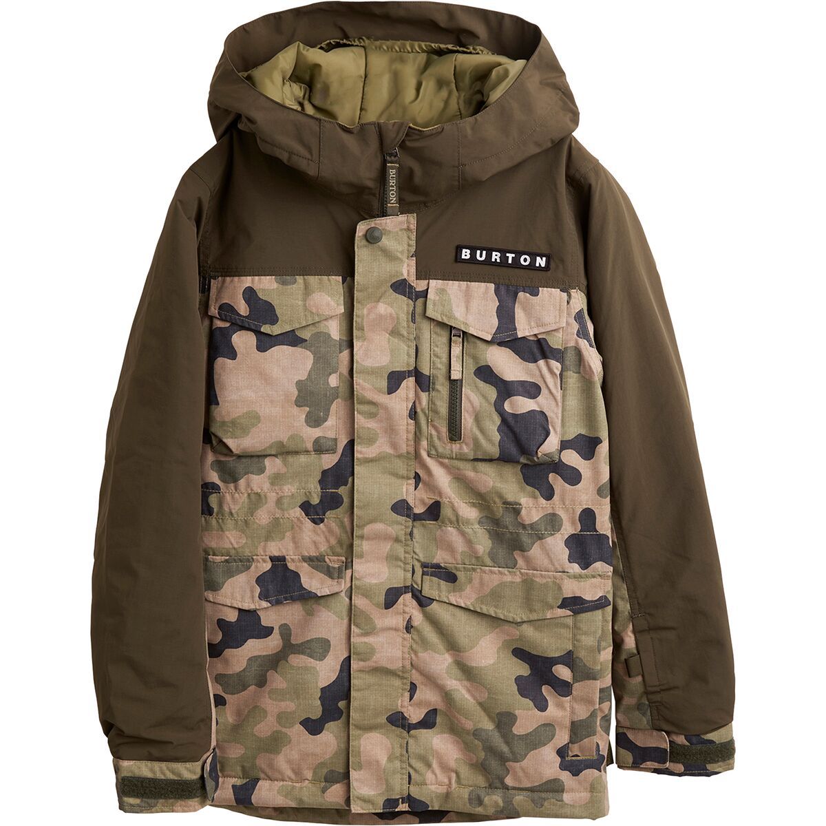 burton jacket camo