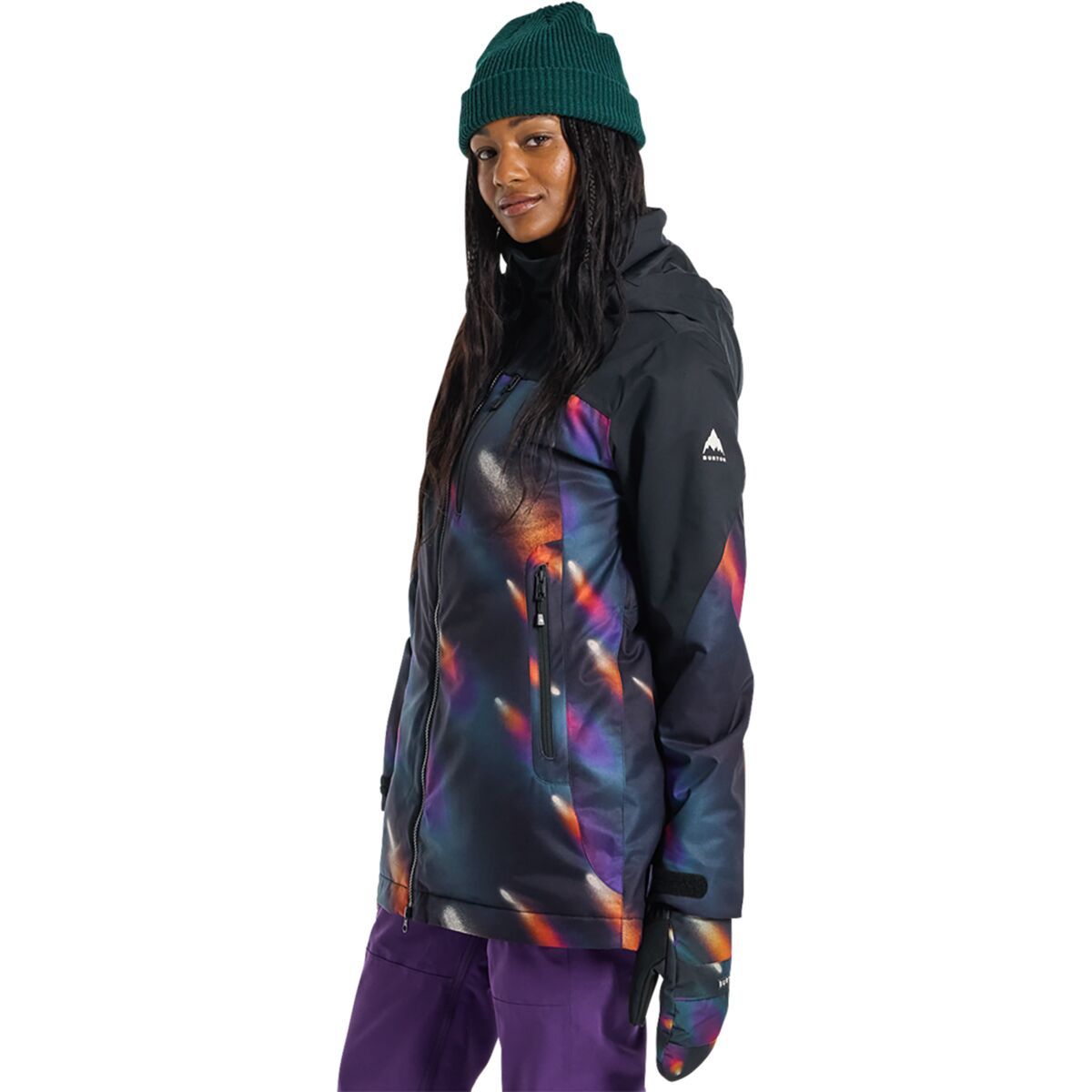 Image of Burton Lelah Jacket - Women's True Black/Comets, M