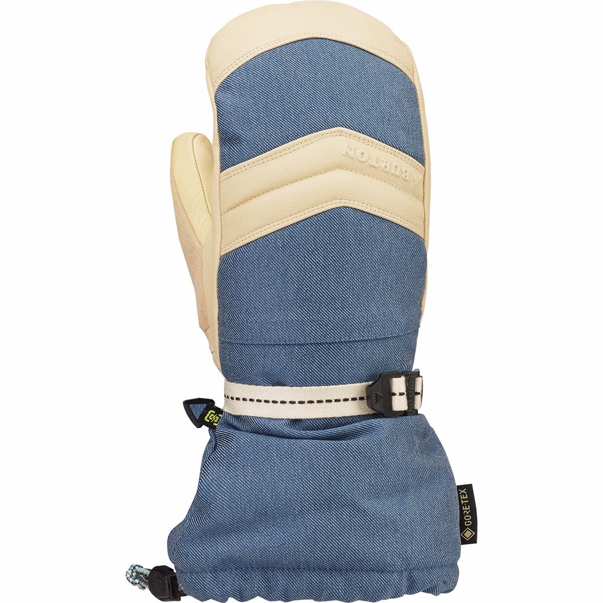 Burton GORE-TEX Warmest Mitten - Women's Light Denim, M