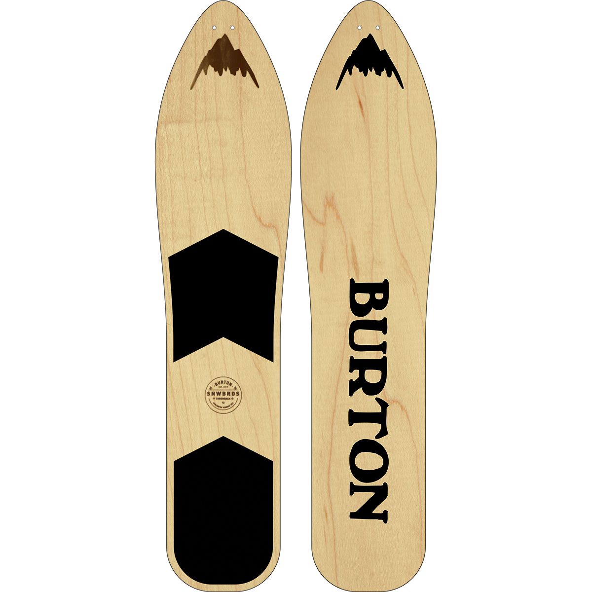 Burton The Throwback Snowboard - 2024