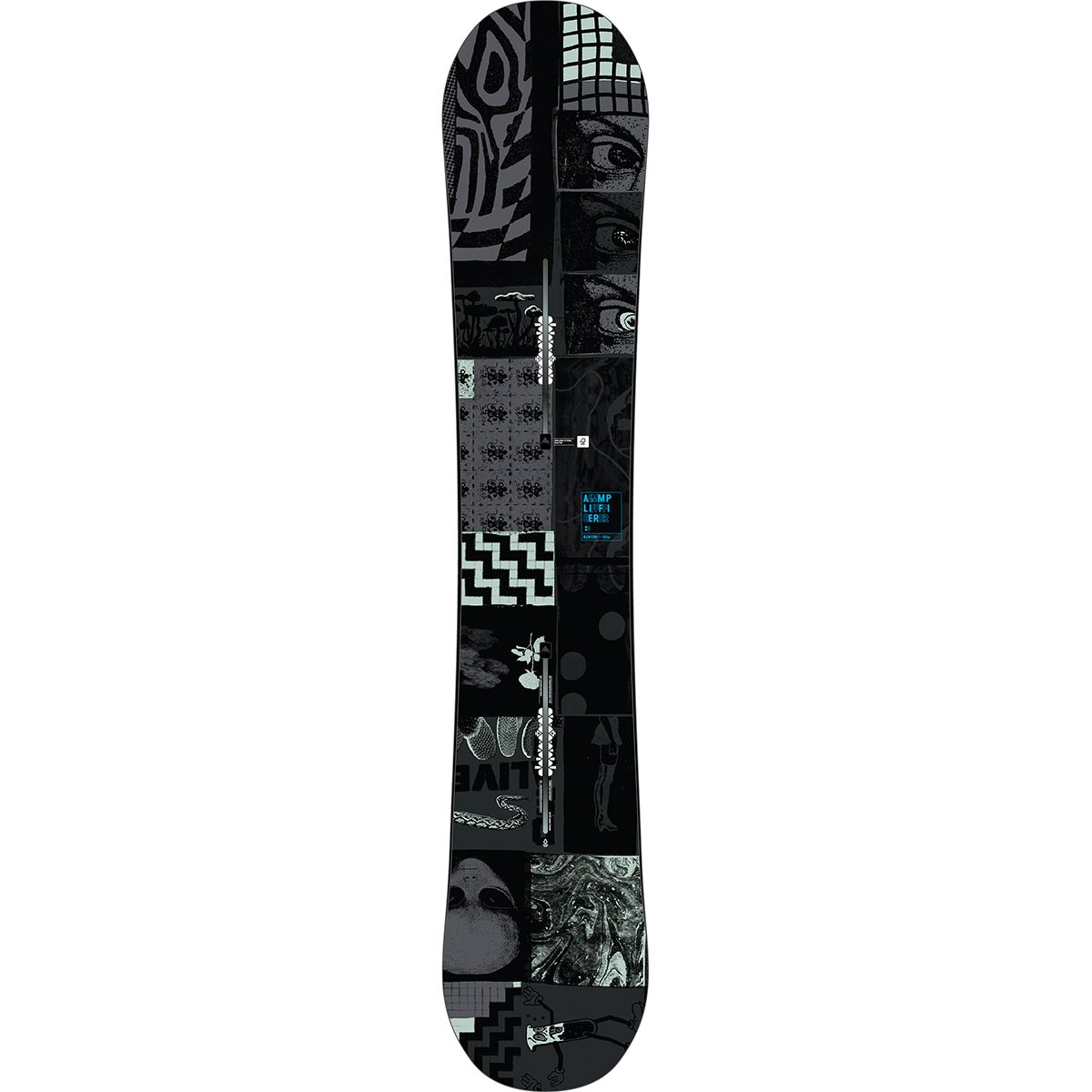 BURTON AMPLIFIER 154cm FLAT TOP スノーボード Burton Amplifier Snowboard - Wide - Snowboard