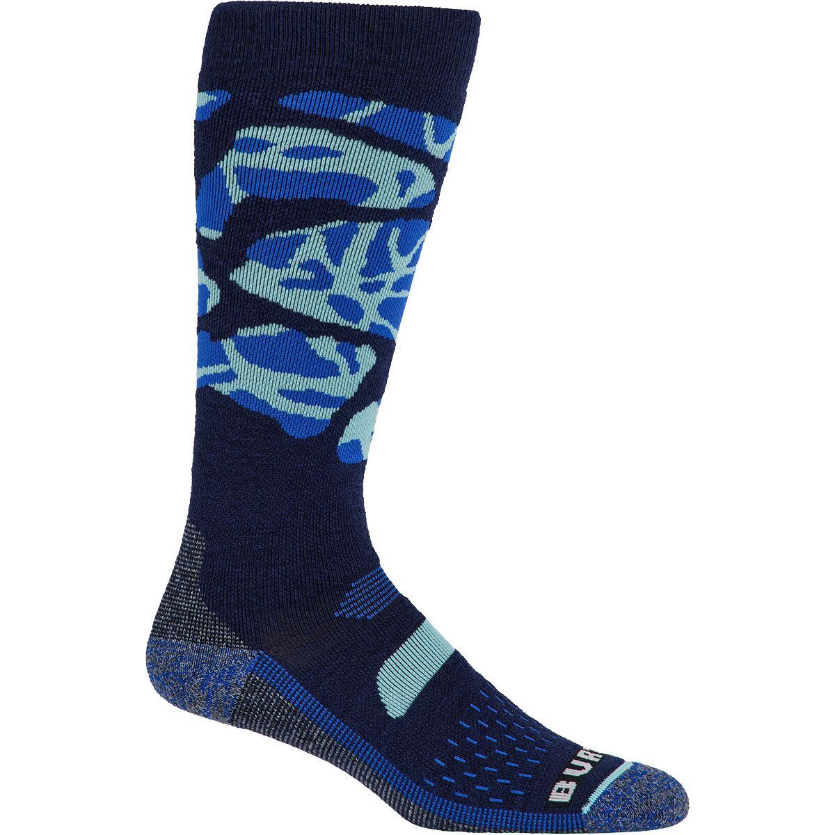 Image of Burton Performance Midweight Sock - Women's Jake Blue Camo, M/L