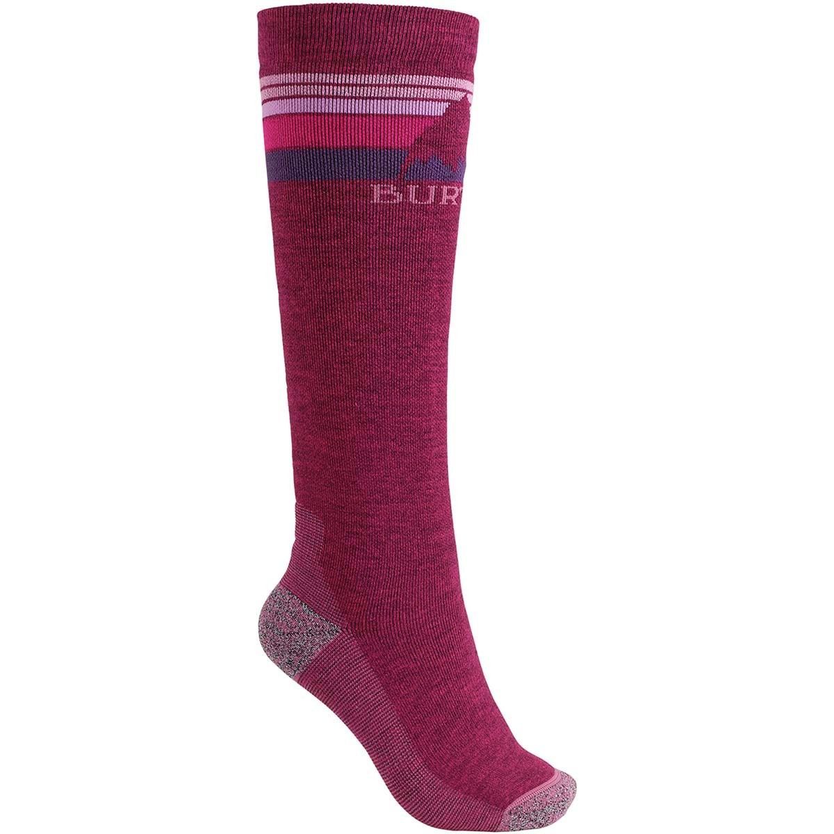 Burton Emblem Midweight Sock - Women's Sangria, S/M