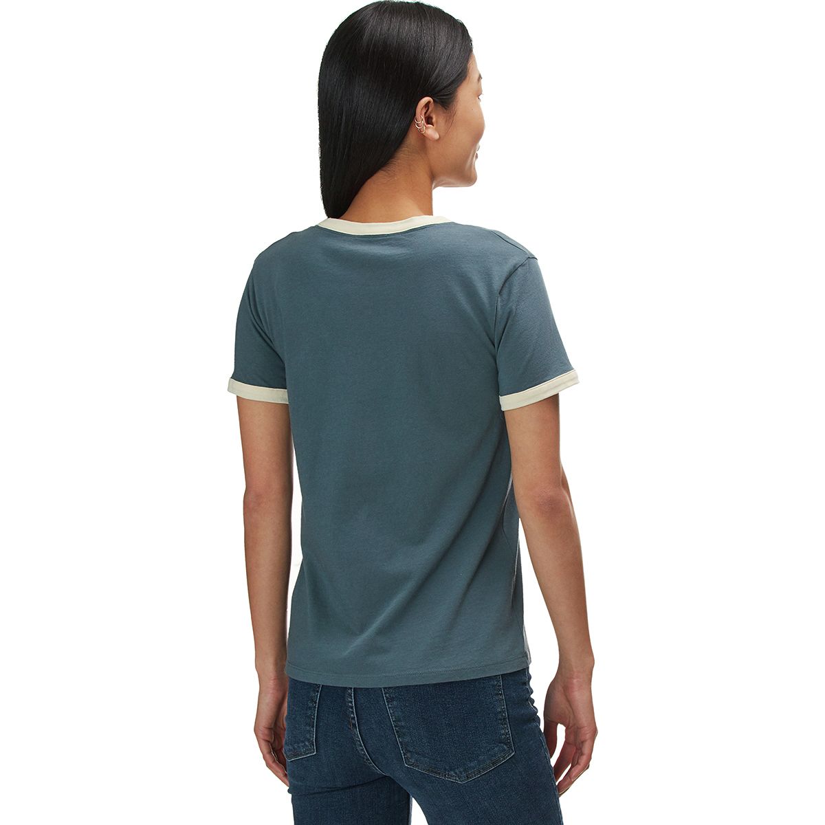 Burton Women's Timkey Short Sleeve Tee – Organic Cotton T-Shirt With Soft-Touch Logo - View #2