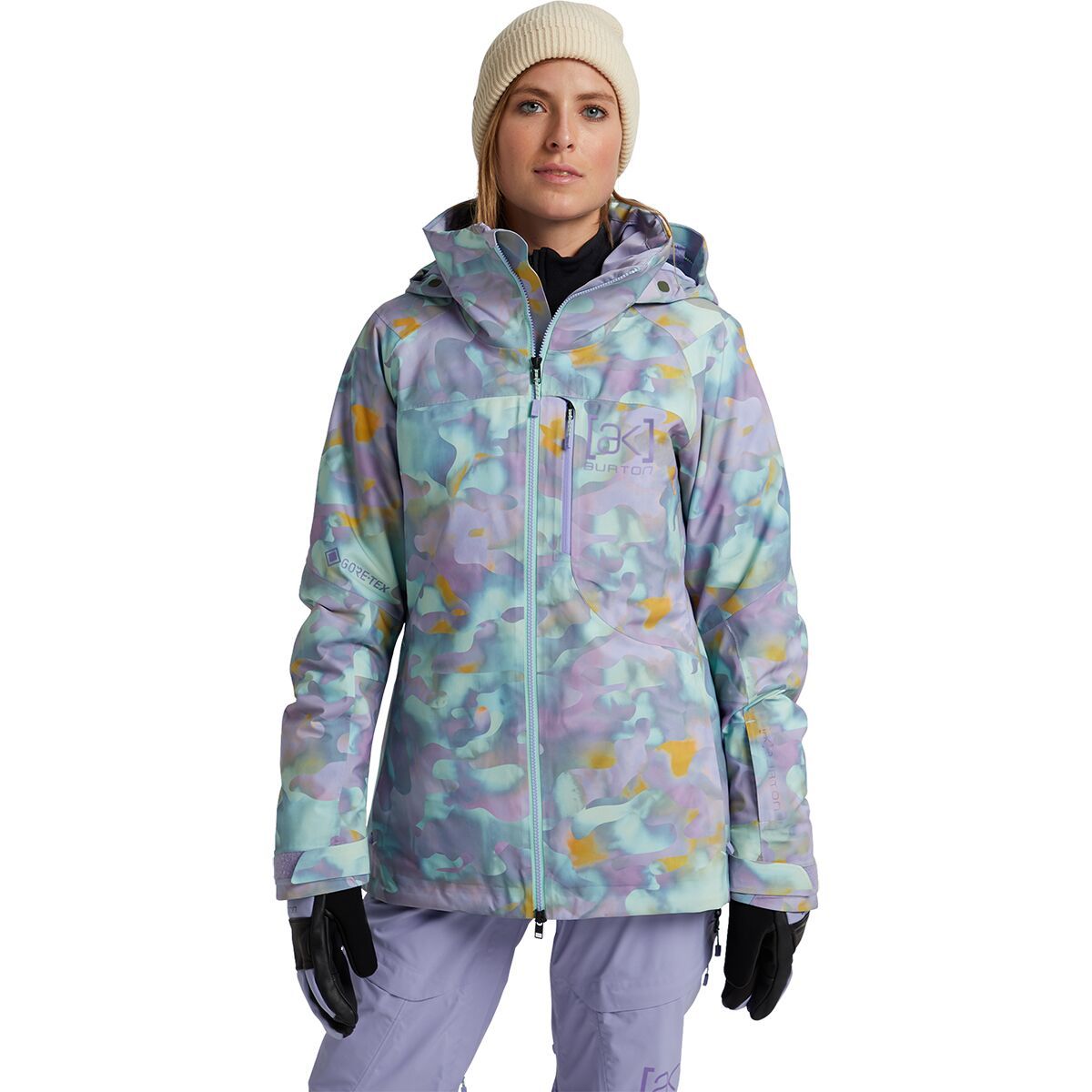 Burton AK Embark GORE-TEX Jacket - Women's Aura Camo, XXS