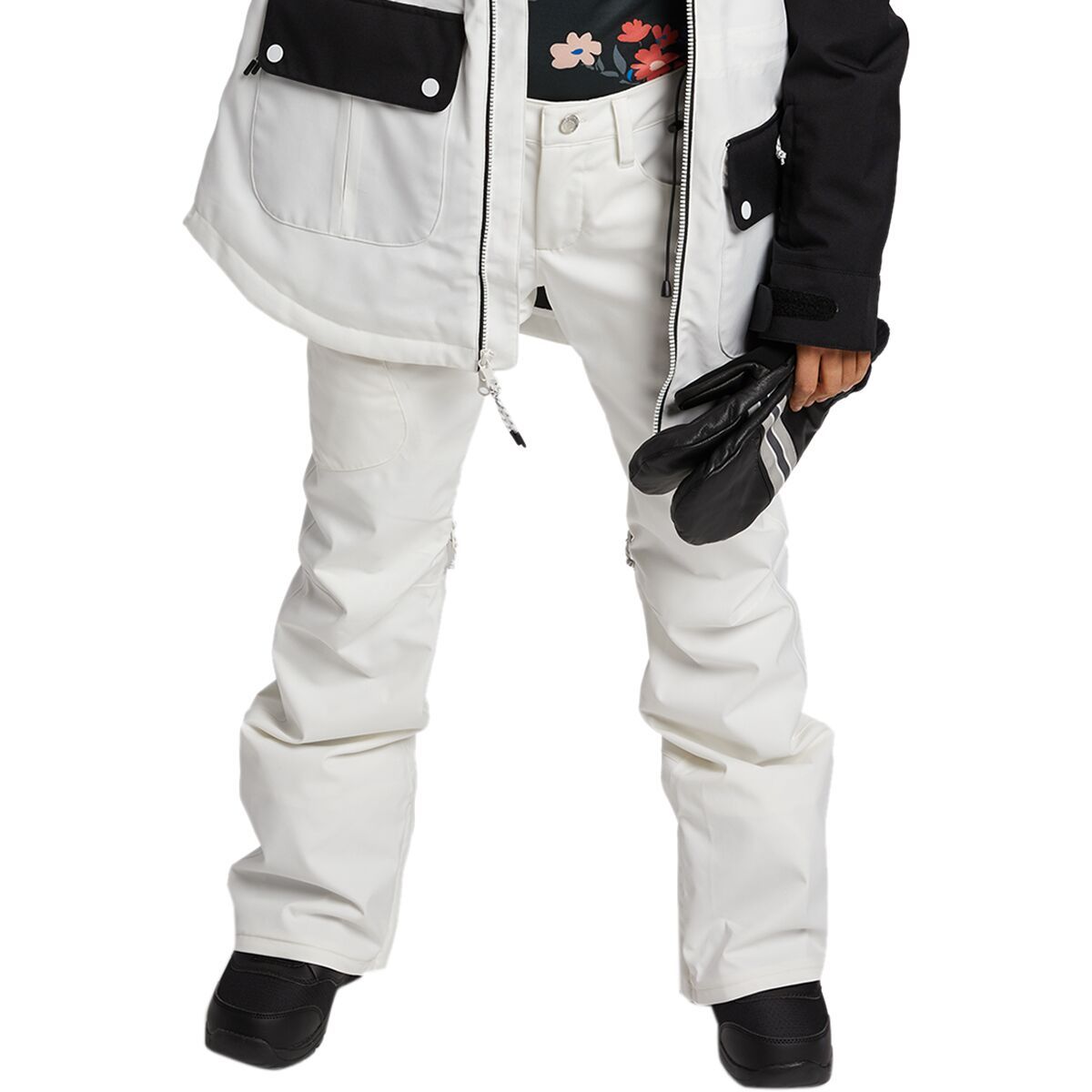 Burton Gloria Pant - Women's Stout White, S/Tall