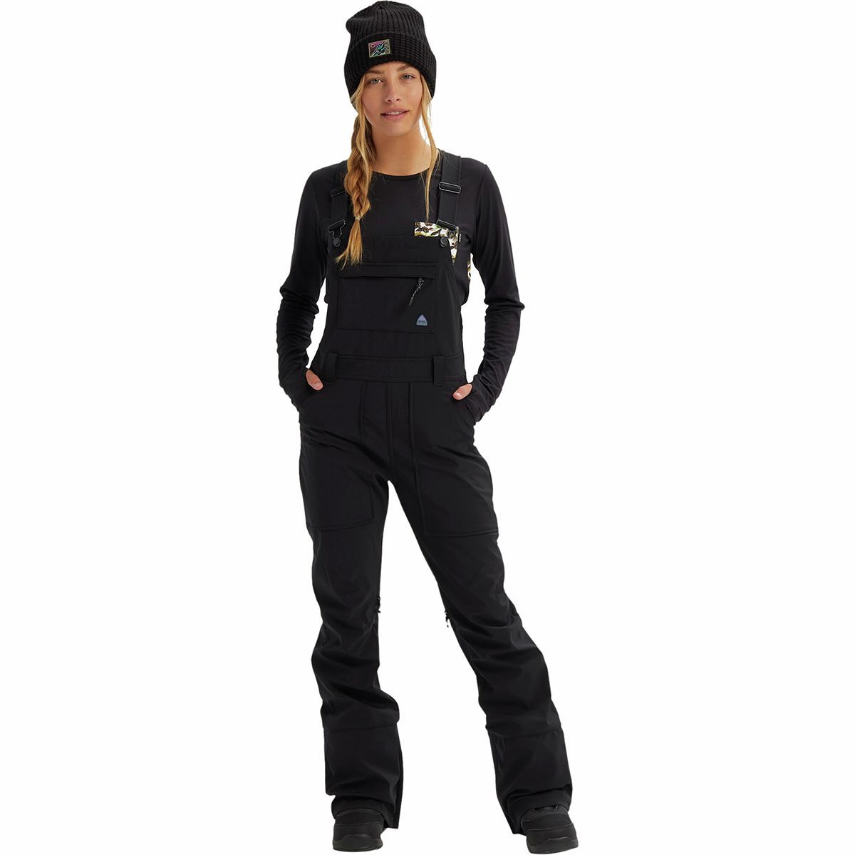 Burton Avalon Softshell Bib Pant - Women's True Black, M