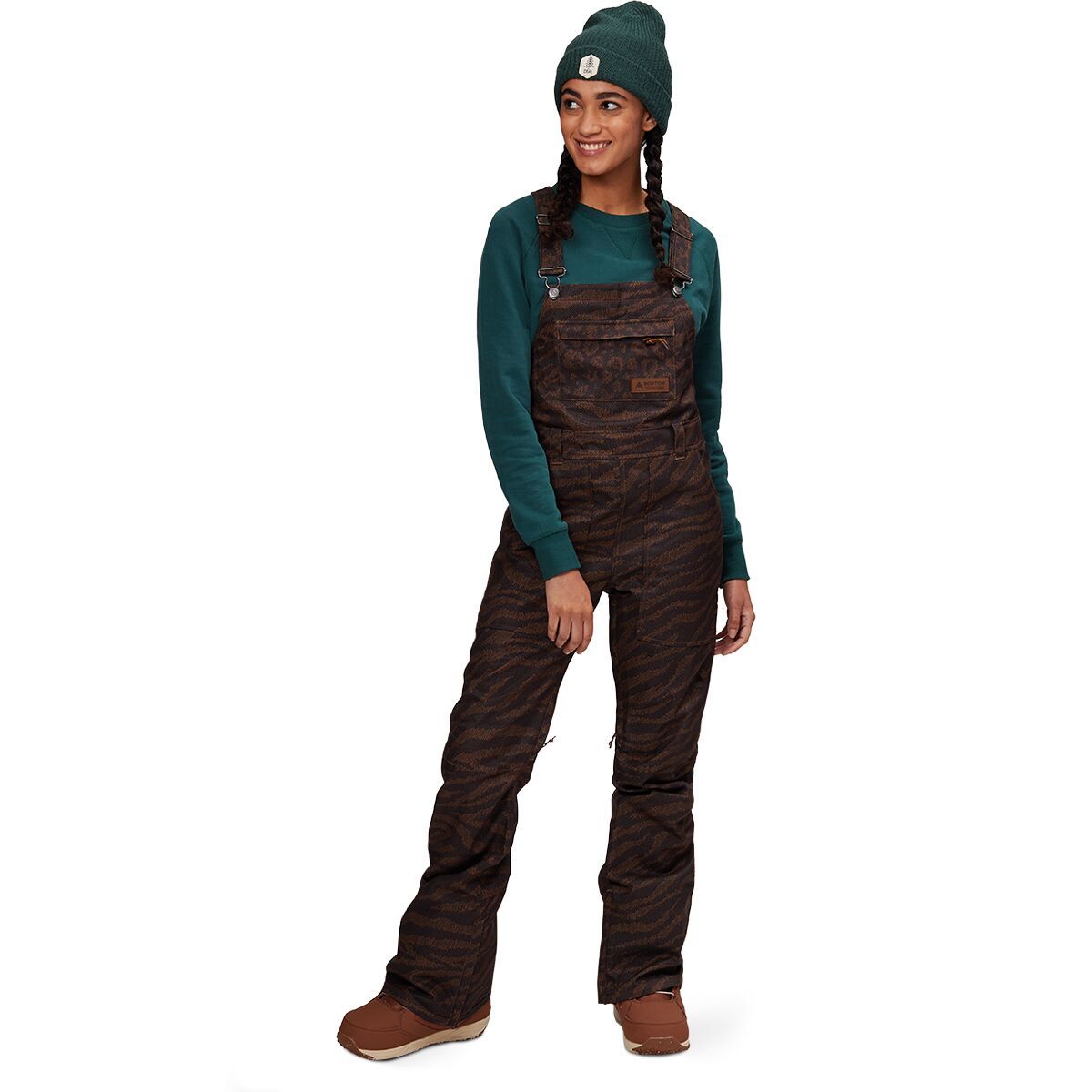 Burton Avalon Bib Pant - Women's Animal Mashup, XL/Reg