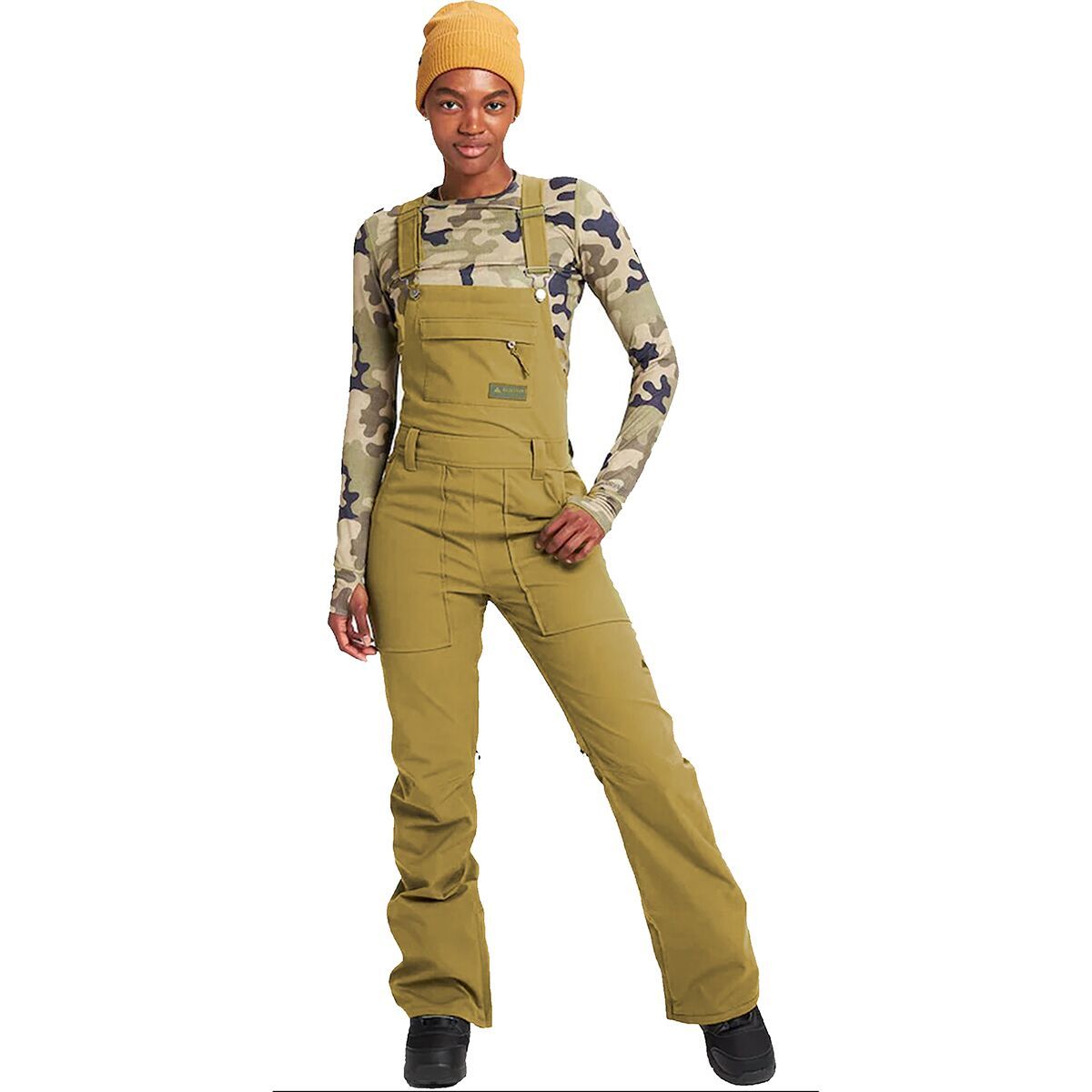 Burton Avalon Bib Pant - Women's Martini Olive2, M/Tall