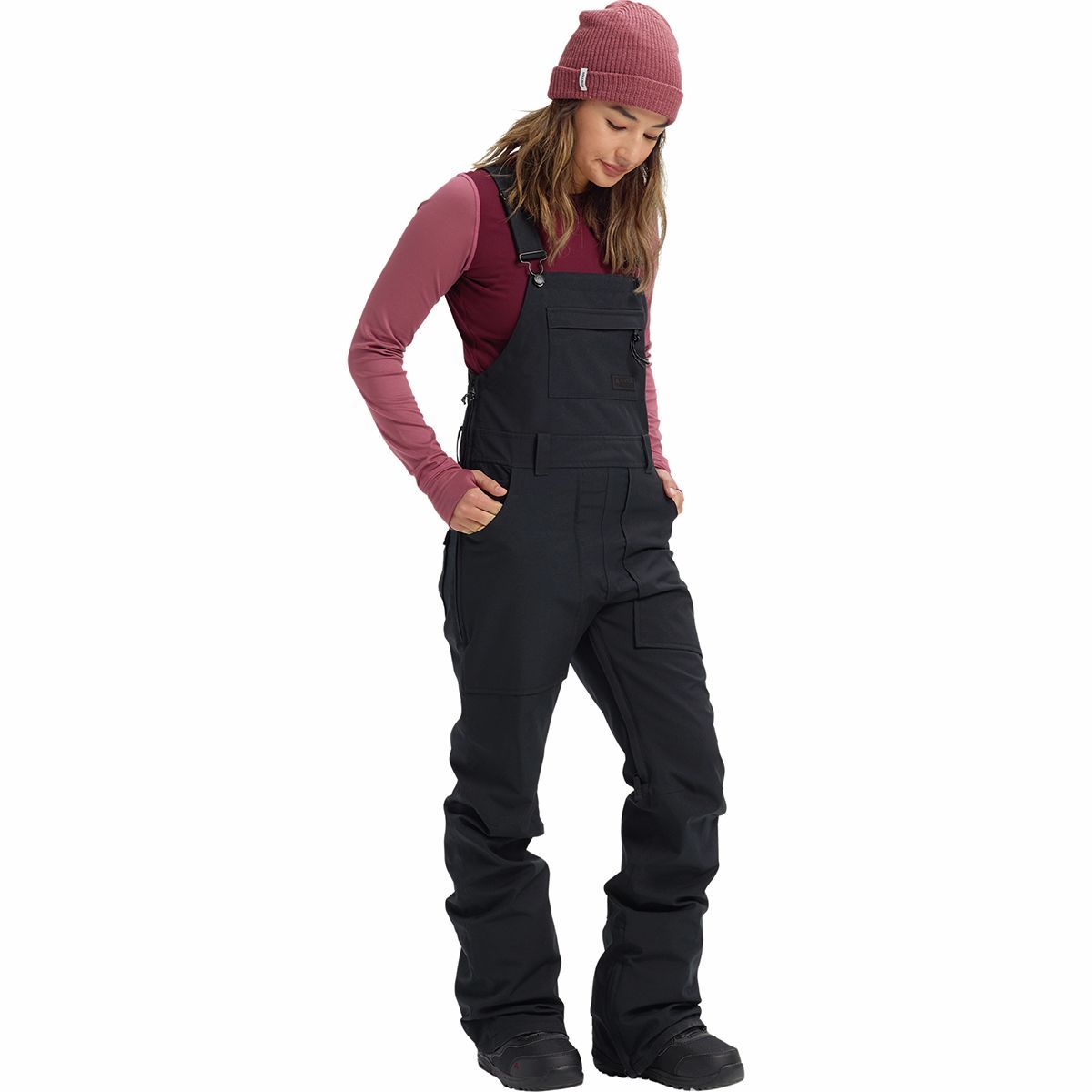 Burton Avalon Bib Pant - Women's True Black, S/Short
