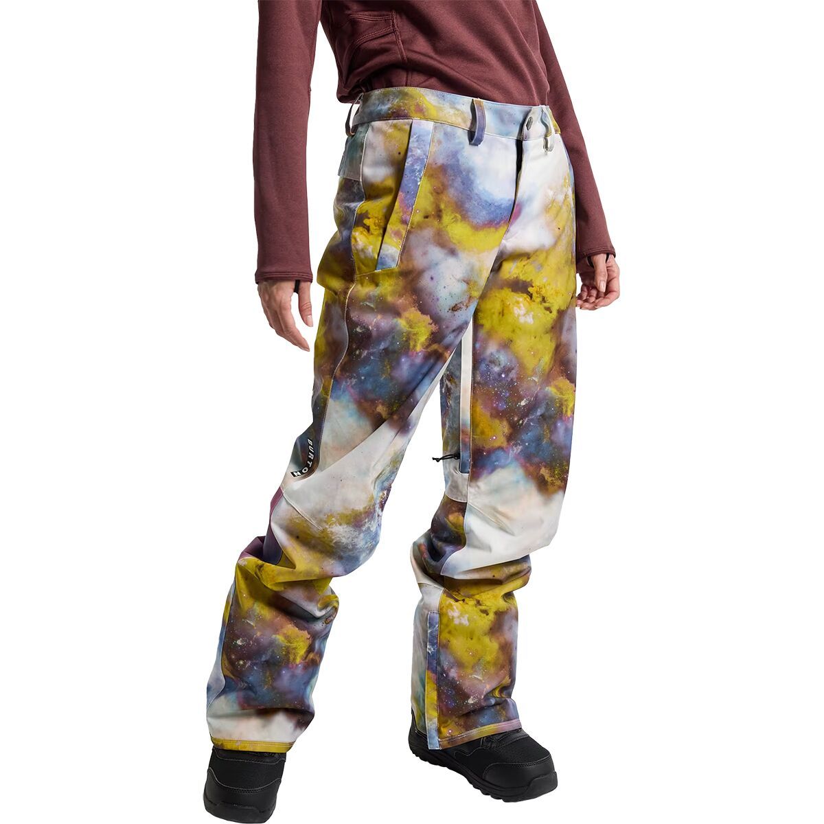 Burton Society Pant - Women's Stout White Voyager, XS/Reg