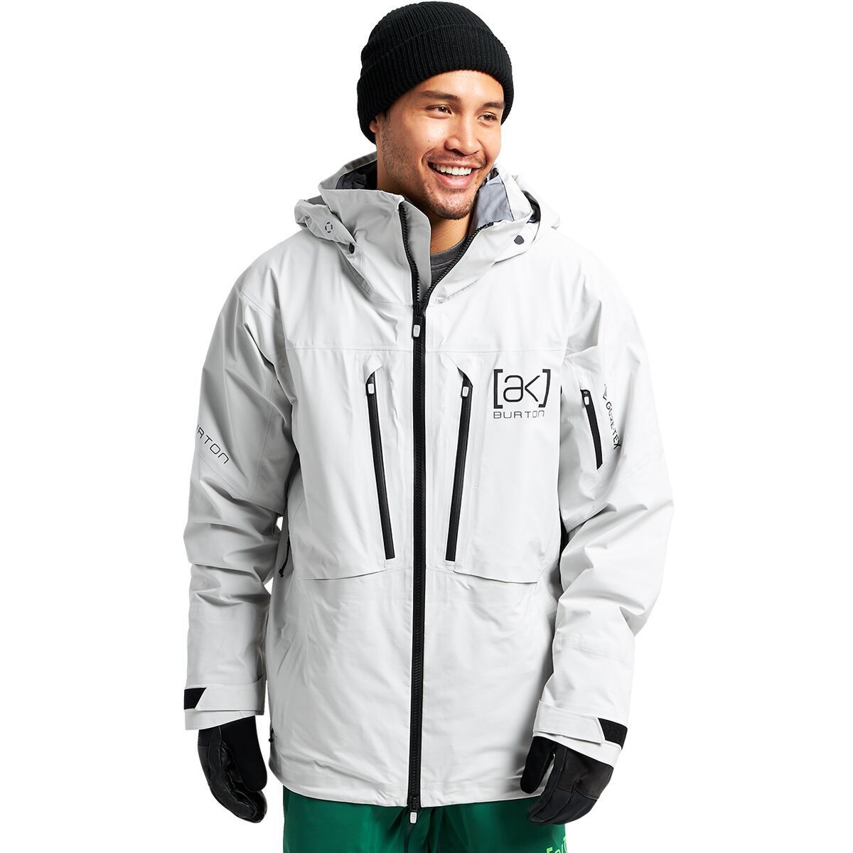 Burton AK GORE-TEX 3L Stretch Hover Jacket - Men's Lunar Gray, XS