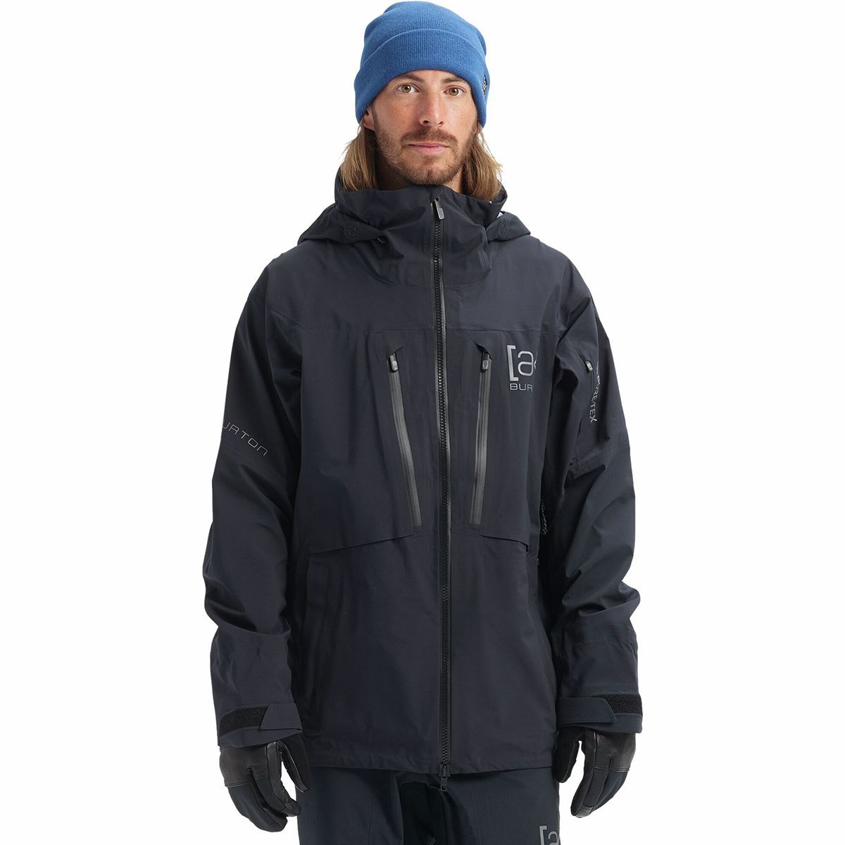 Burton AK GORE-TEX 3L Stretch Hover Jacket - Men's True Black, XS