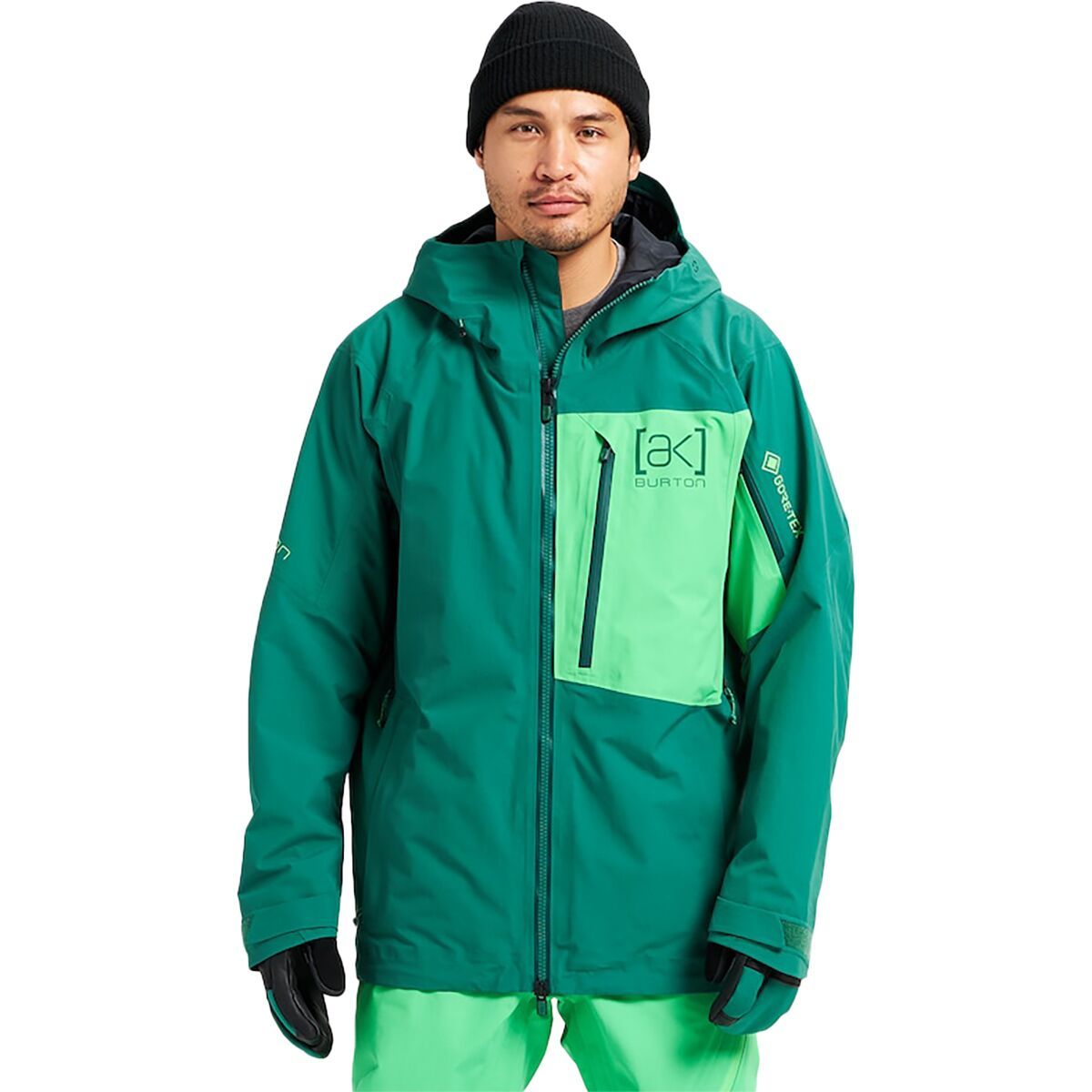 Burton AK GORE-TEX Cyclic Jacket - Men's Fir Green/Toucan Green, XXS