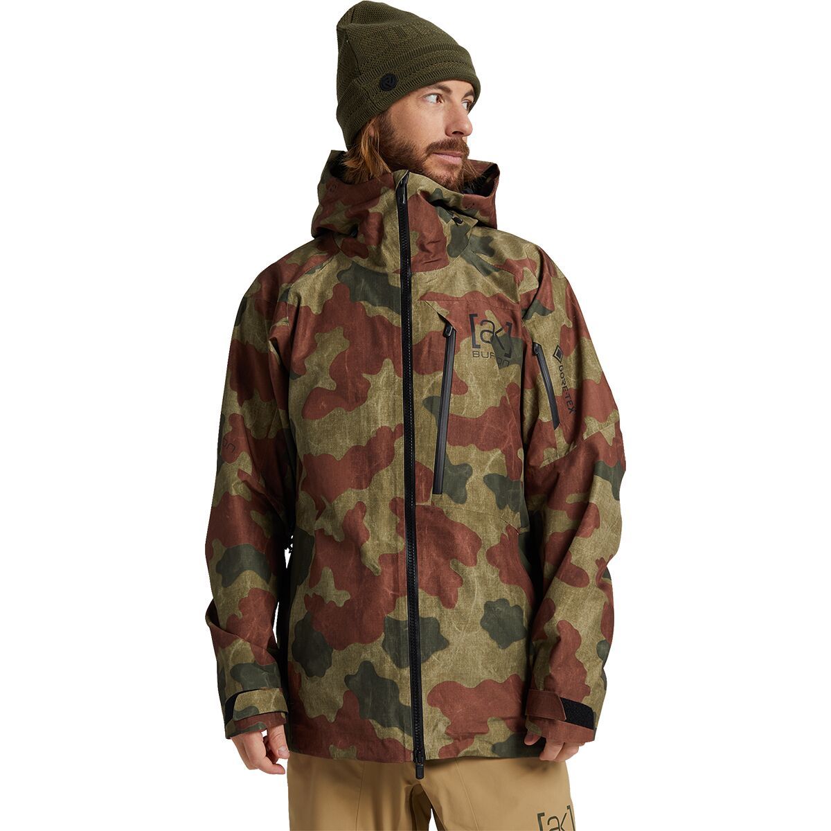 Burton AK GORE-TEX Cyclic Jacket - Men's Martini Olive Telo Camo, S