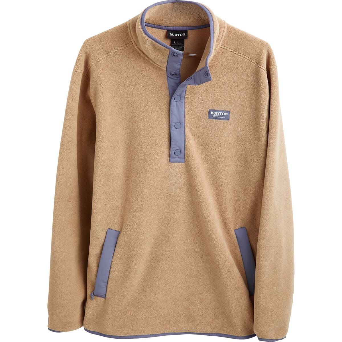 Men's burton on sale hearth fleece anorak