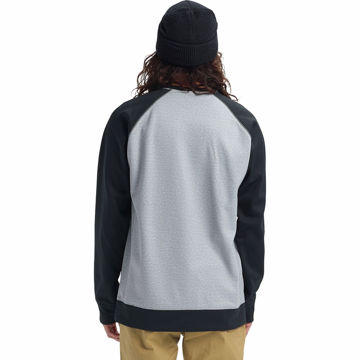Burton Men's Bonded Crew Neck Sweatshirt – Quick-Dry Fleece For Outdoor Activities & Casual Wear - View #11