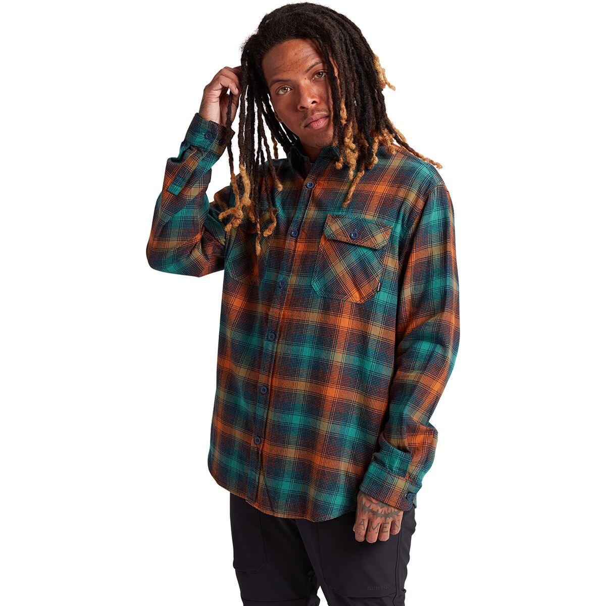 バートン　BRIGHTON SHACKET READ Burton Brighton Shacket Plaid Flannel Shirt Jacket