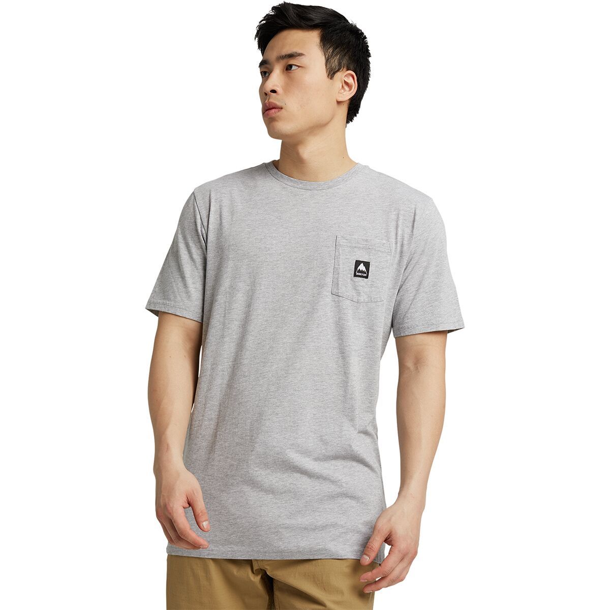 Burton Colfax Short-Sleeve T-Shirt - Men's Gray Heather, L
