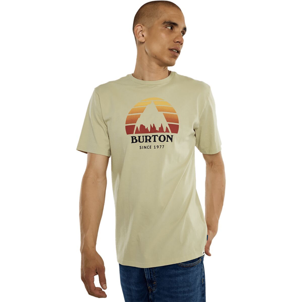 Burton Underhill T-Shirt - Men's Mushroom, M