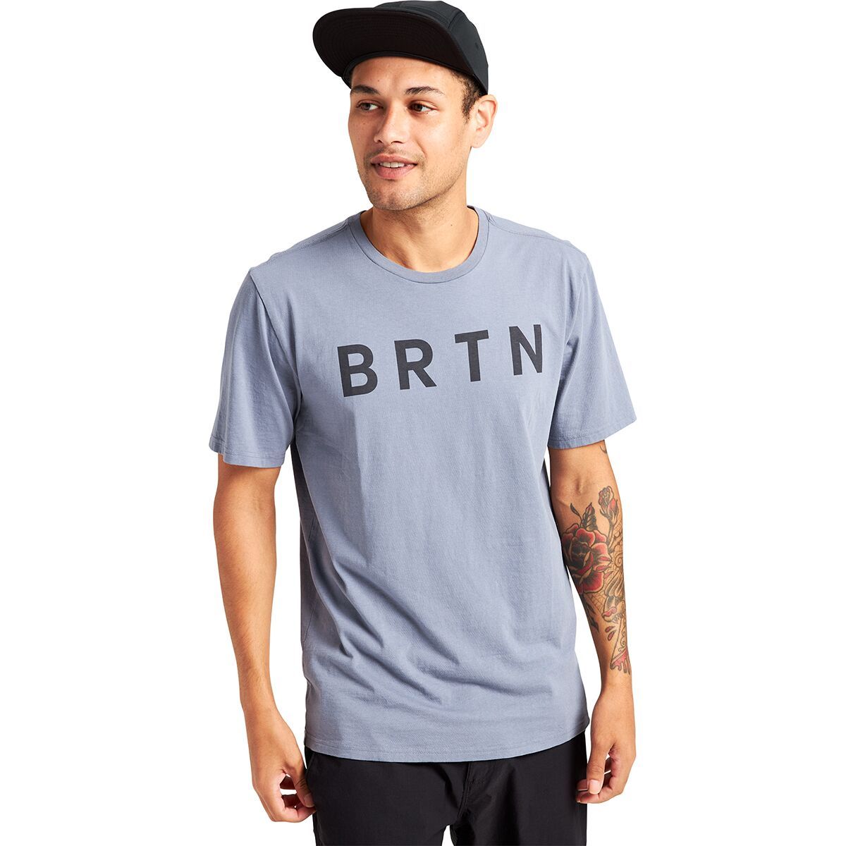Burton BRTN T-Shirt - Men's Folkstone Gray, L