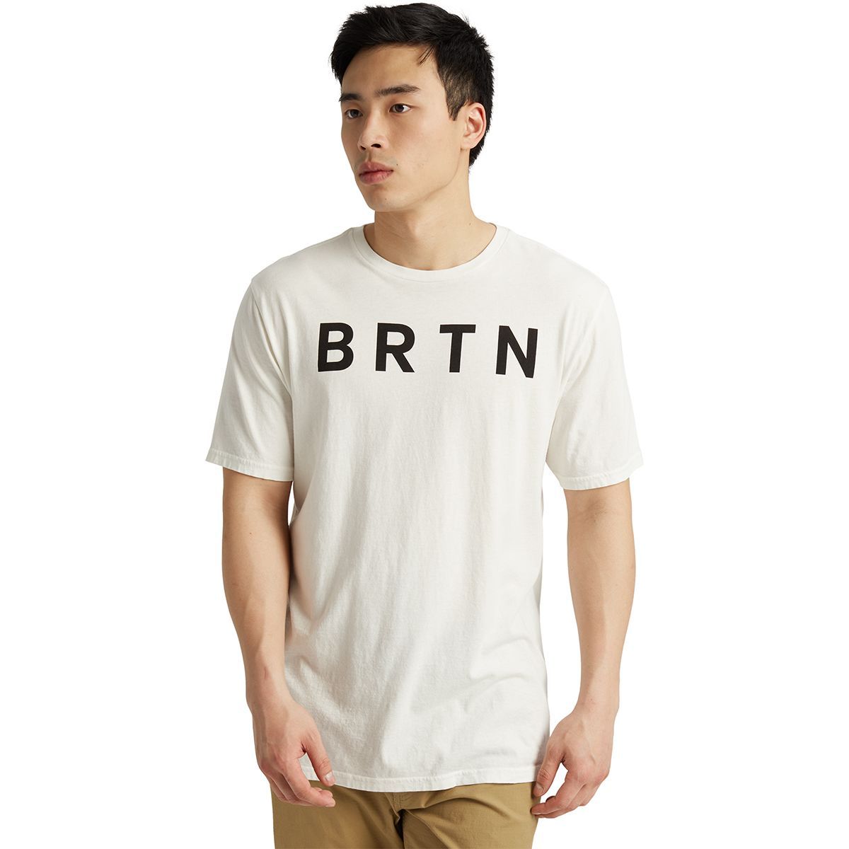 Image of Burton BRTN T-Shirt - Men's Stout White, M